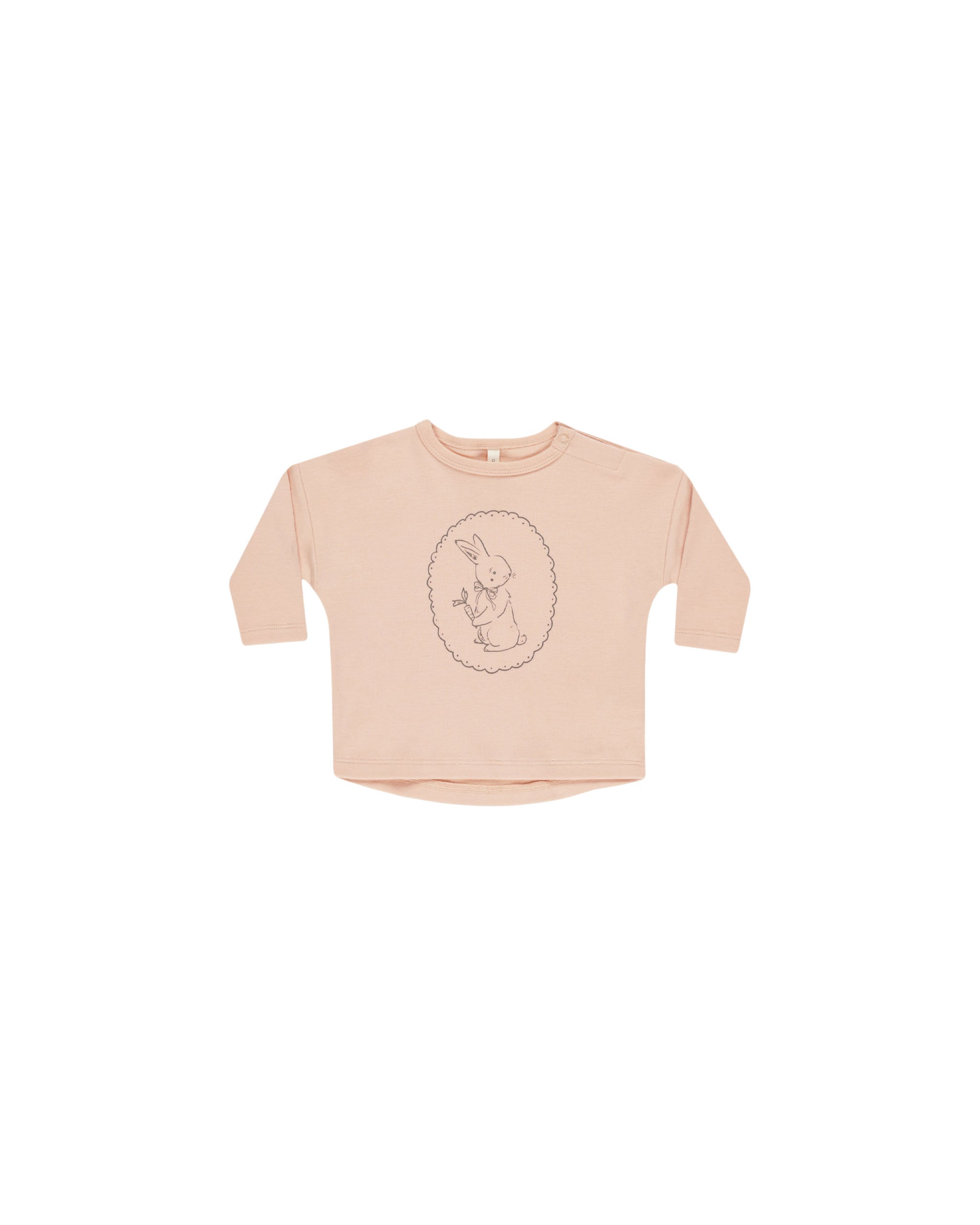 Quincy Mae Long Sleeve Tee - Bunny