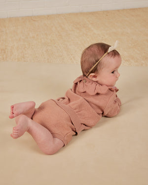 Quincy Mae Knit Bloomer - Rose