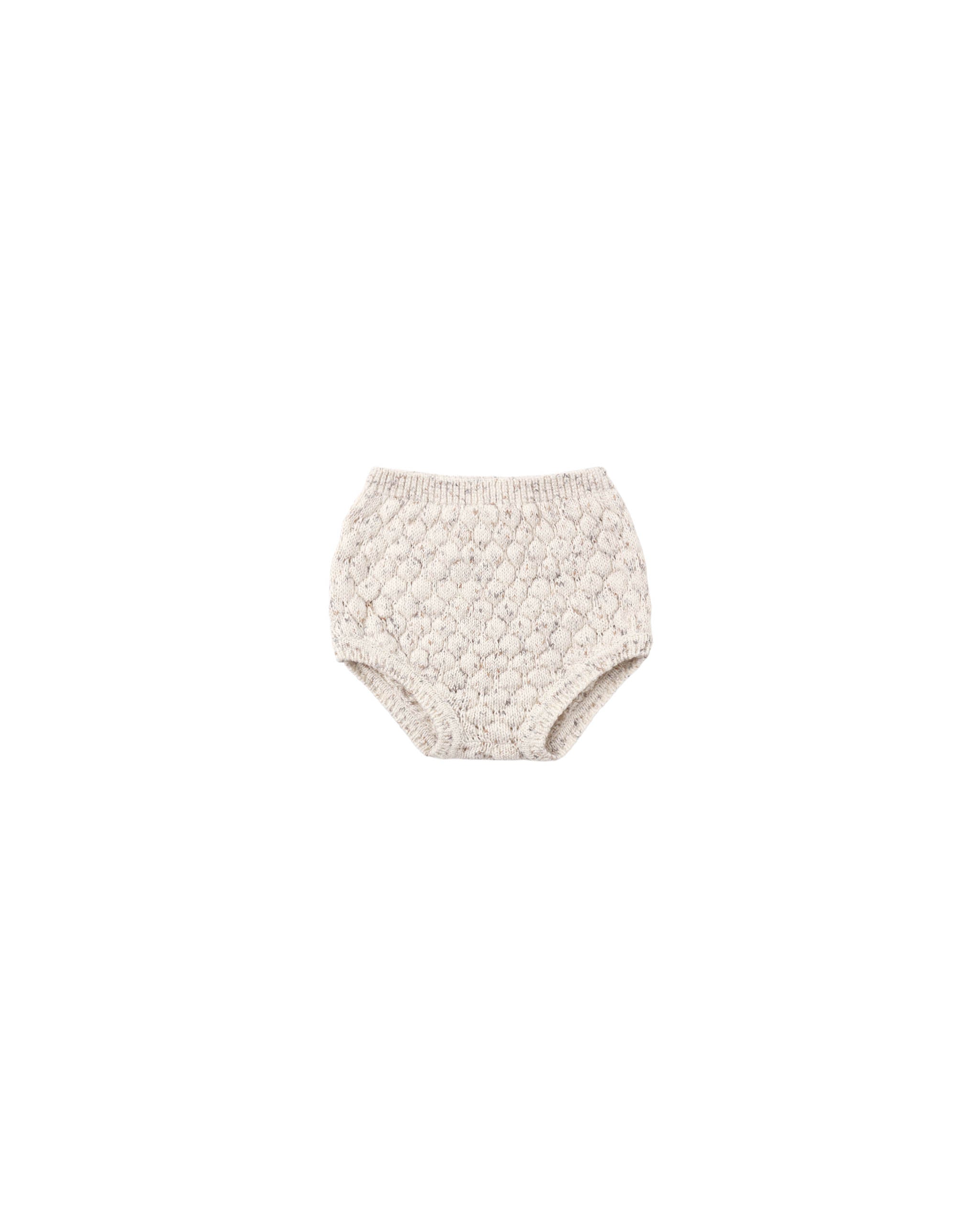 Quincy Mae Knit Bloomer - Natural Confetti