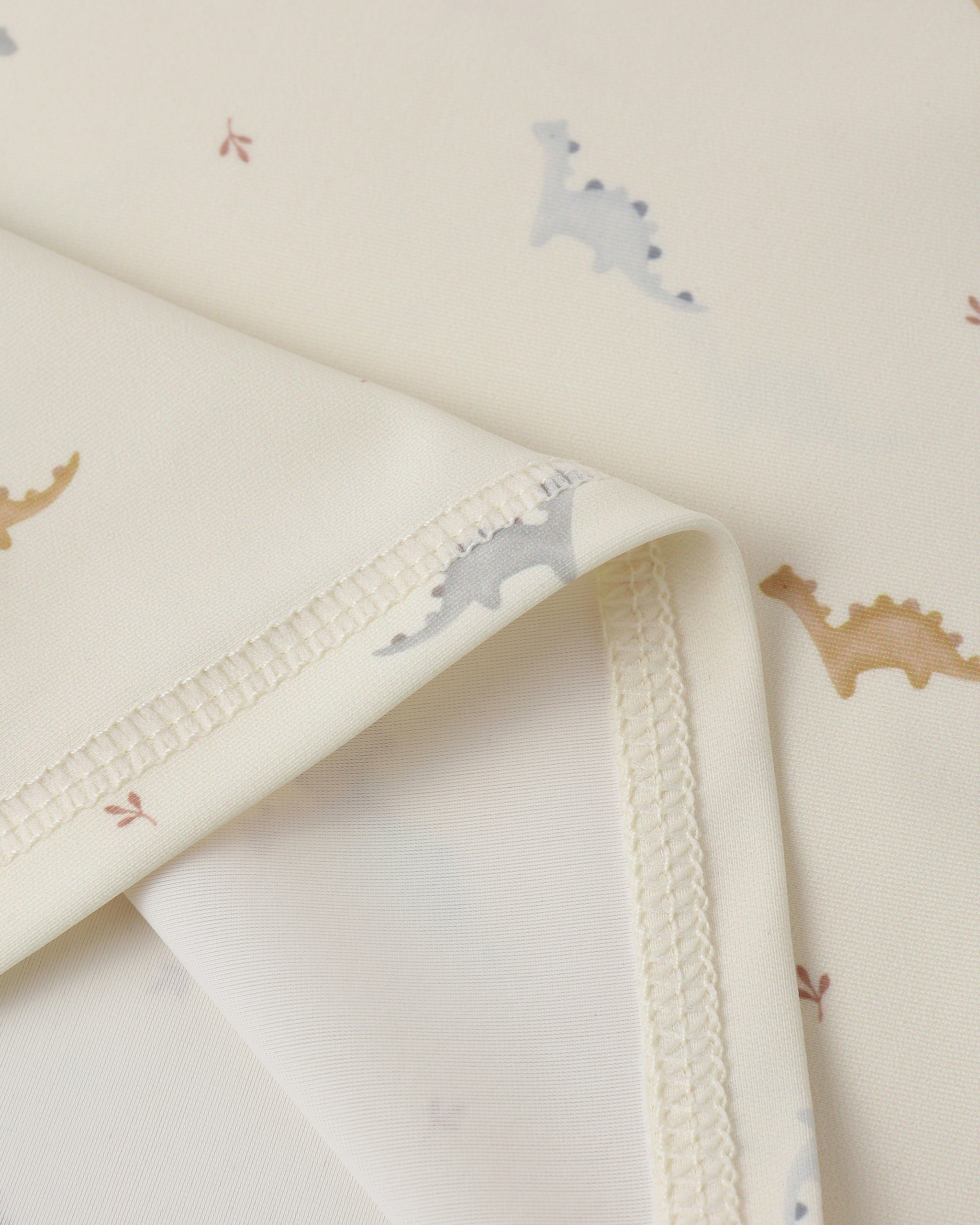 Quincy Mae Finn Rashguard + Short Set - Dino