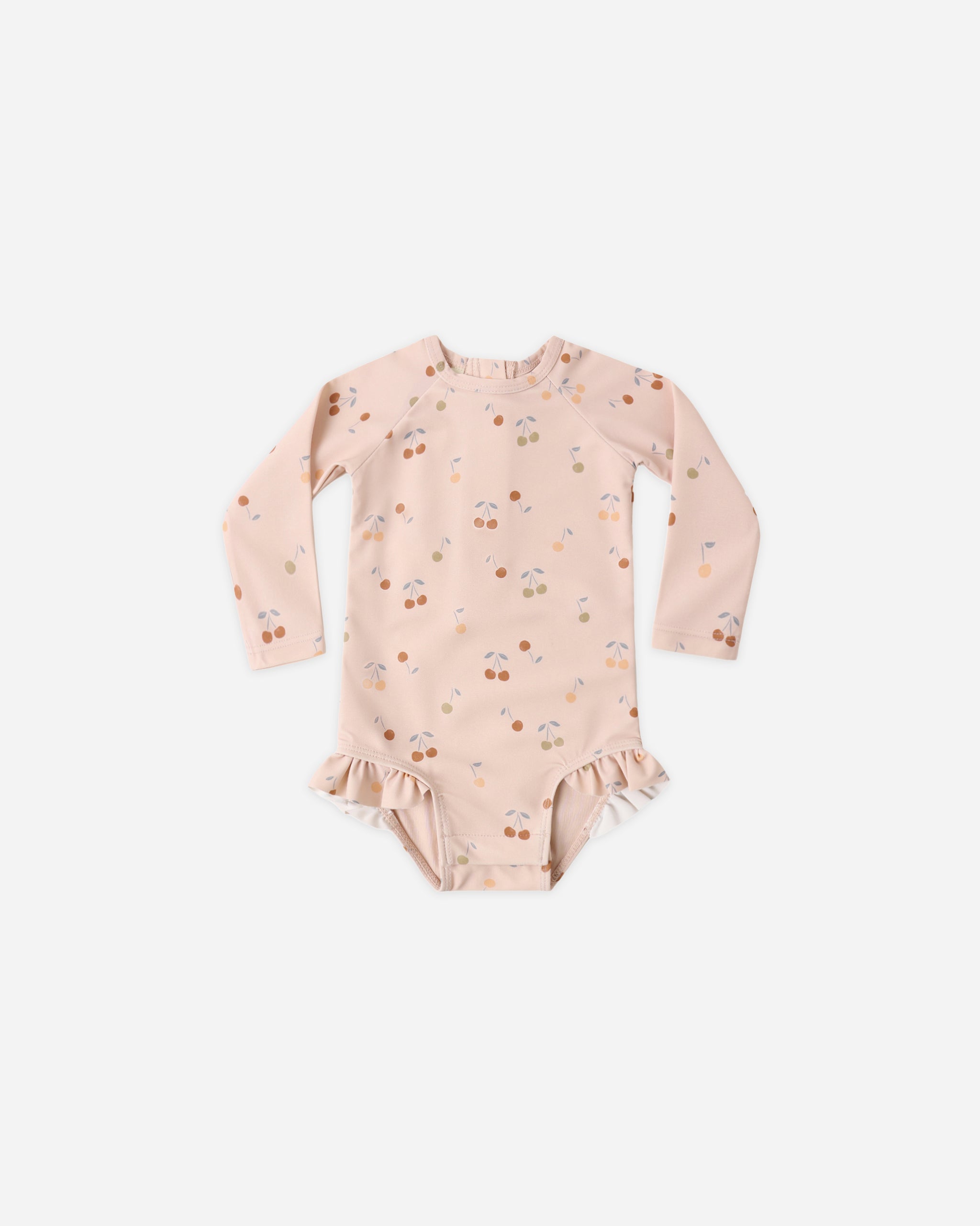 Quincy Mae Olivia Rashguard One Piece - Cherries