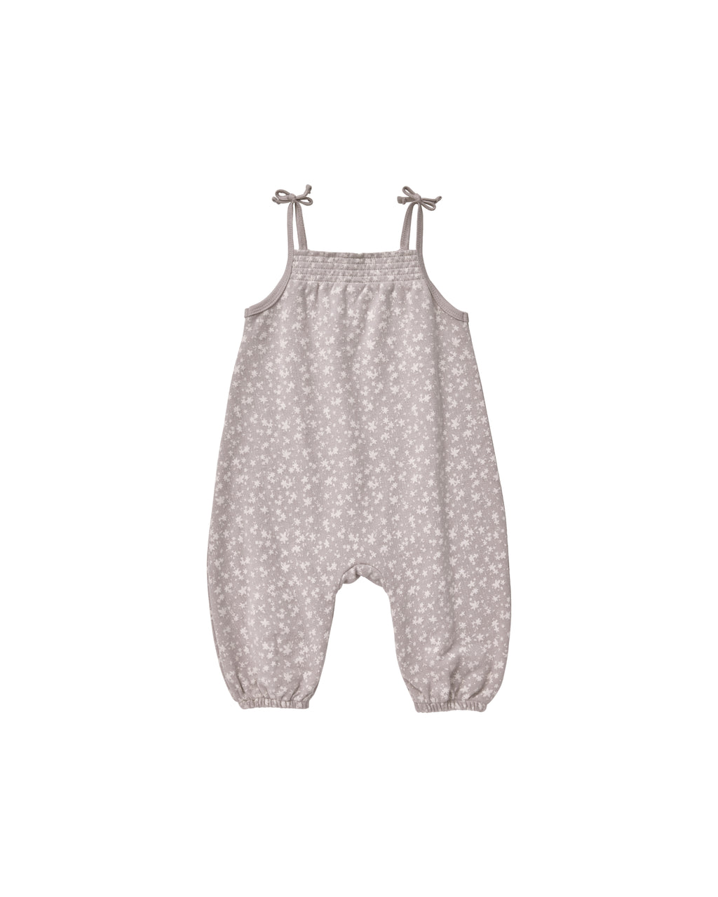 Quincy Mae Smocked Jumpsuit - Scatter
