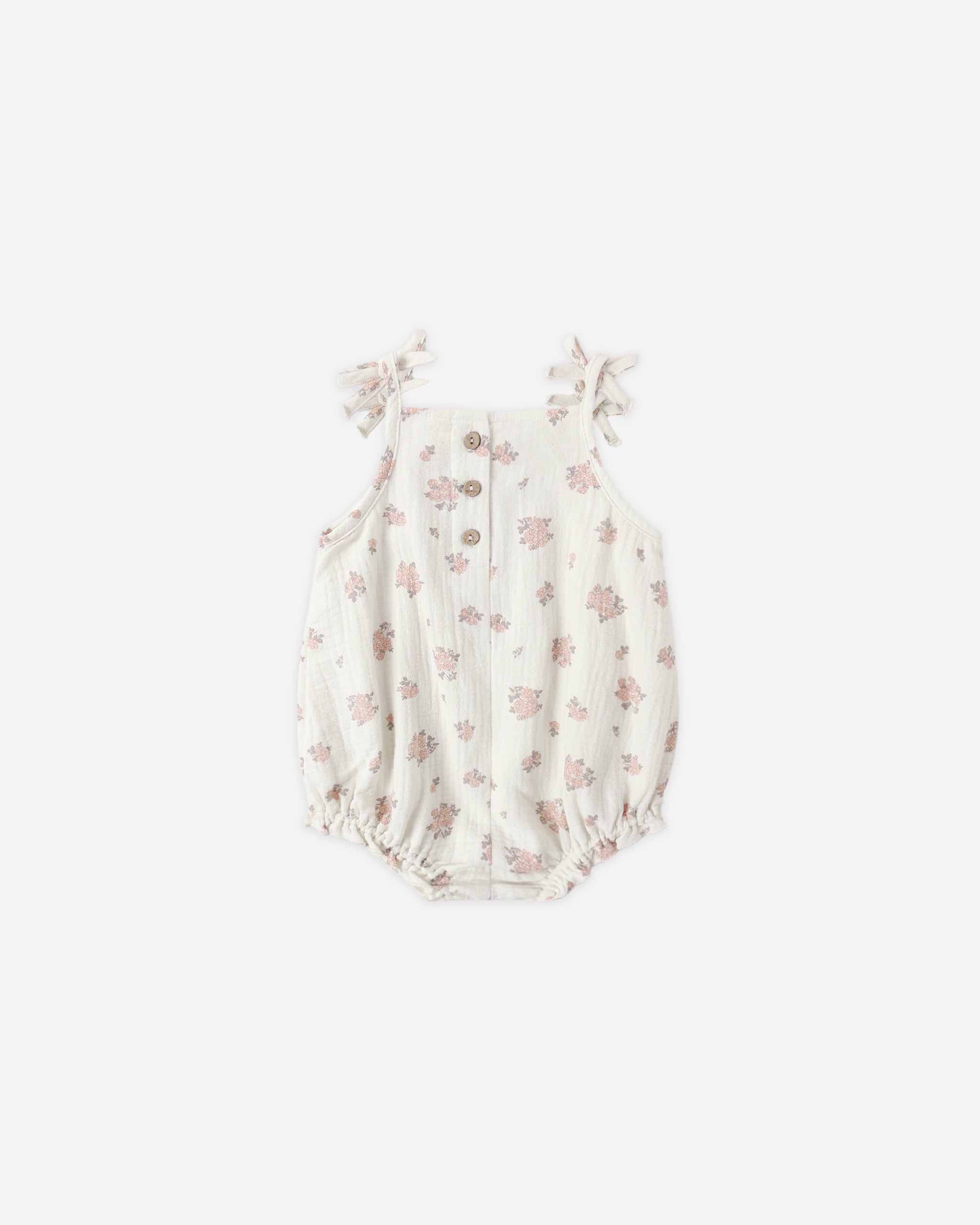Quincy Mae Betty Romper - Garden Rose