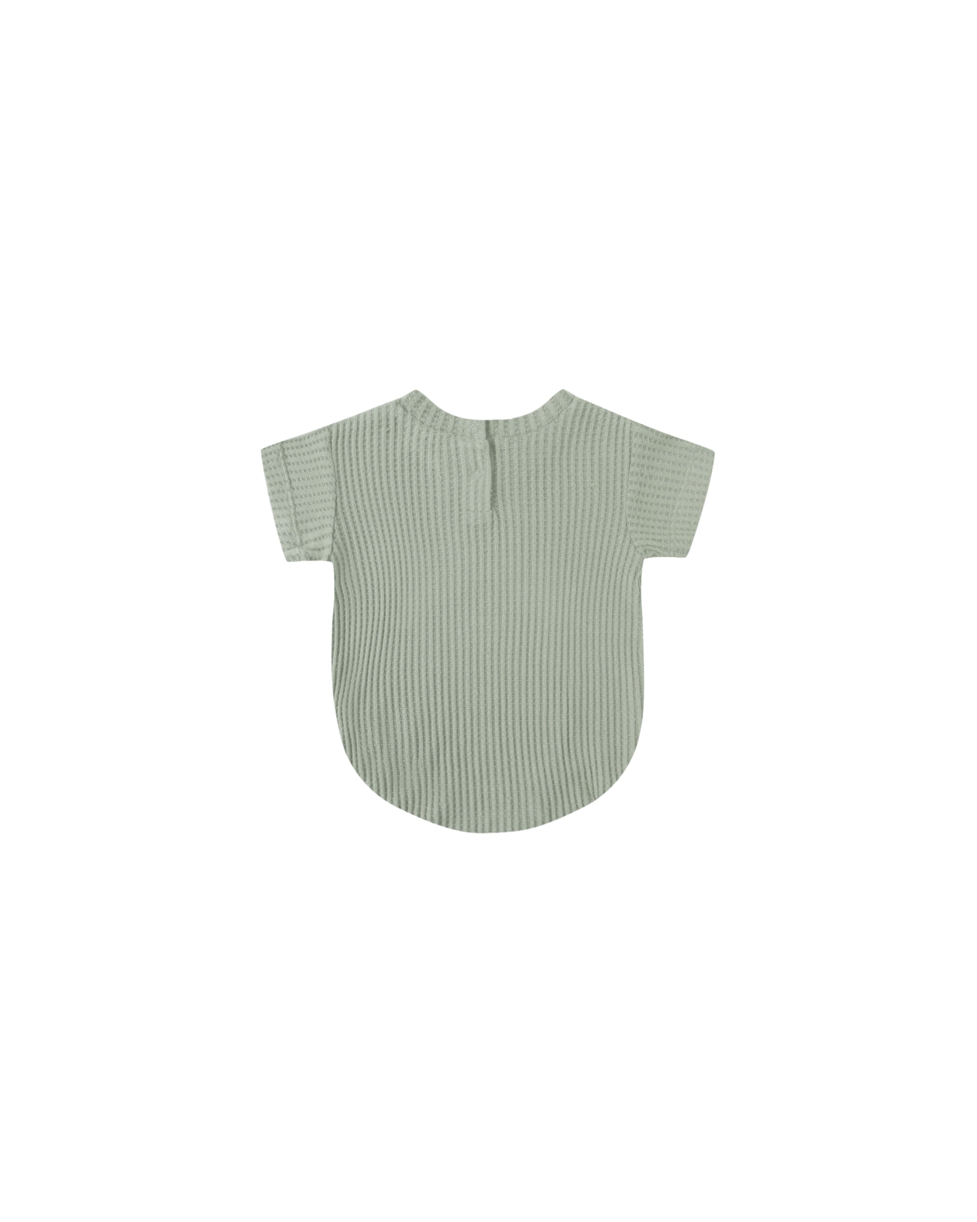 Quincy Mae Relaxed Bubble Romper - Fern
