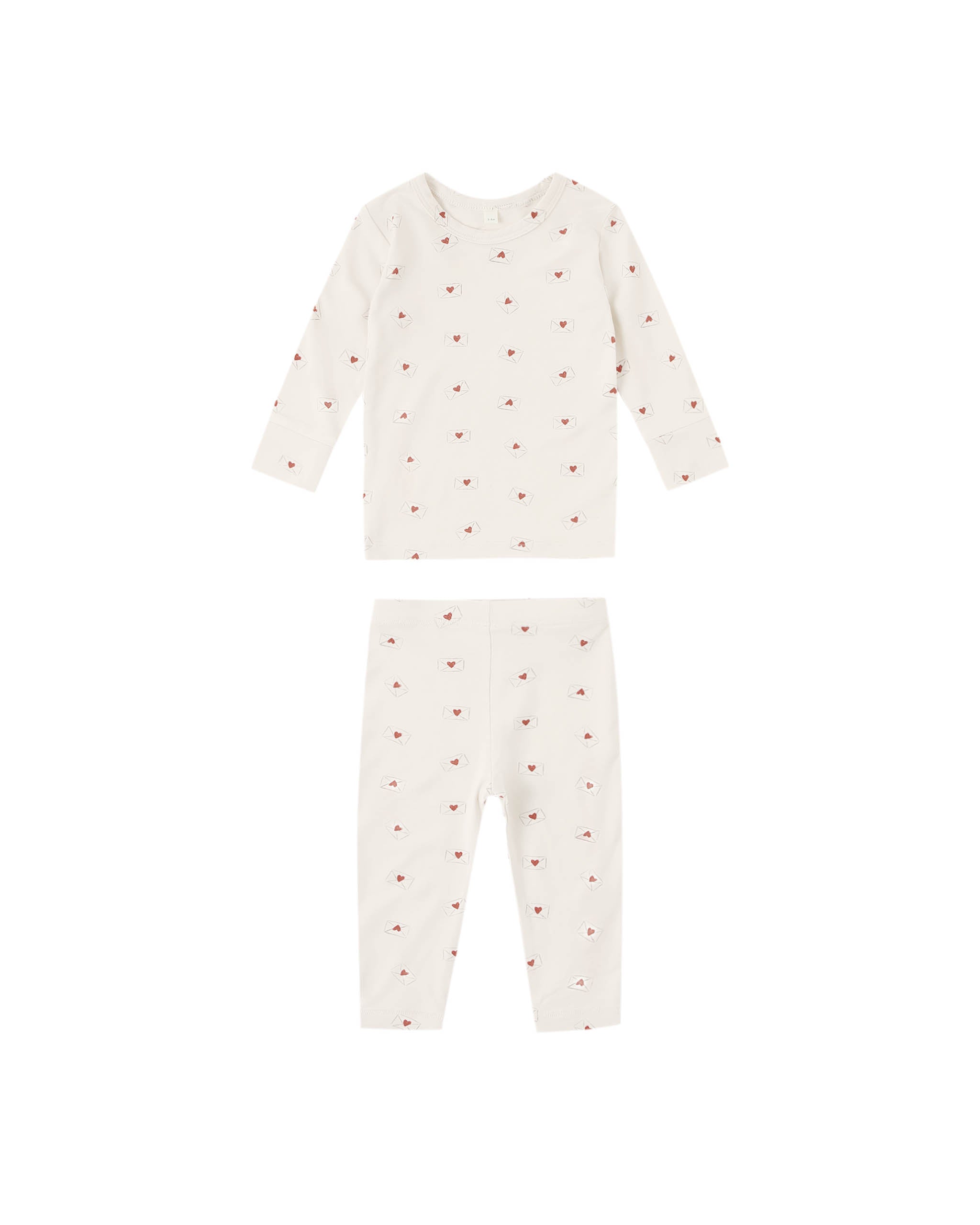 Quincy Mae Bamboo Pajama - Valentine