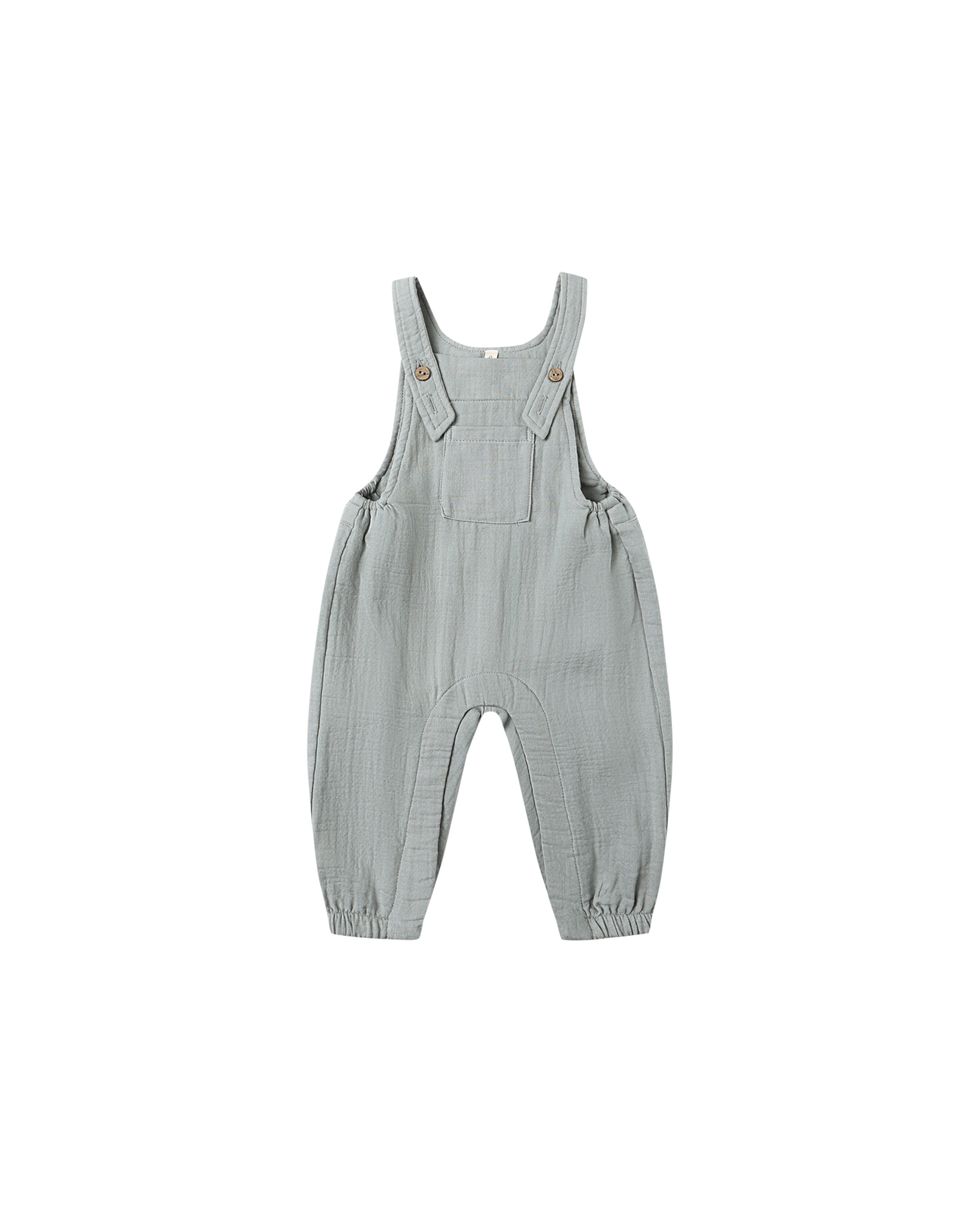 Quincy Mae Baby Overall - Steel Blue