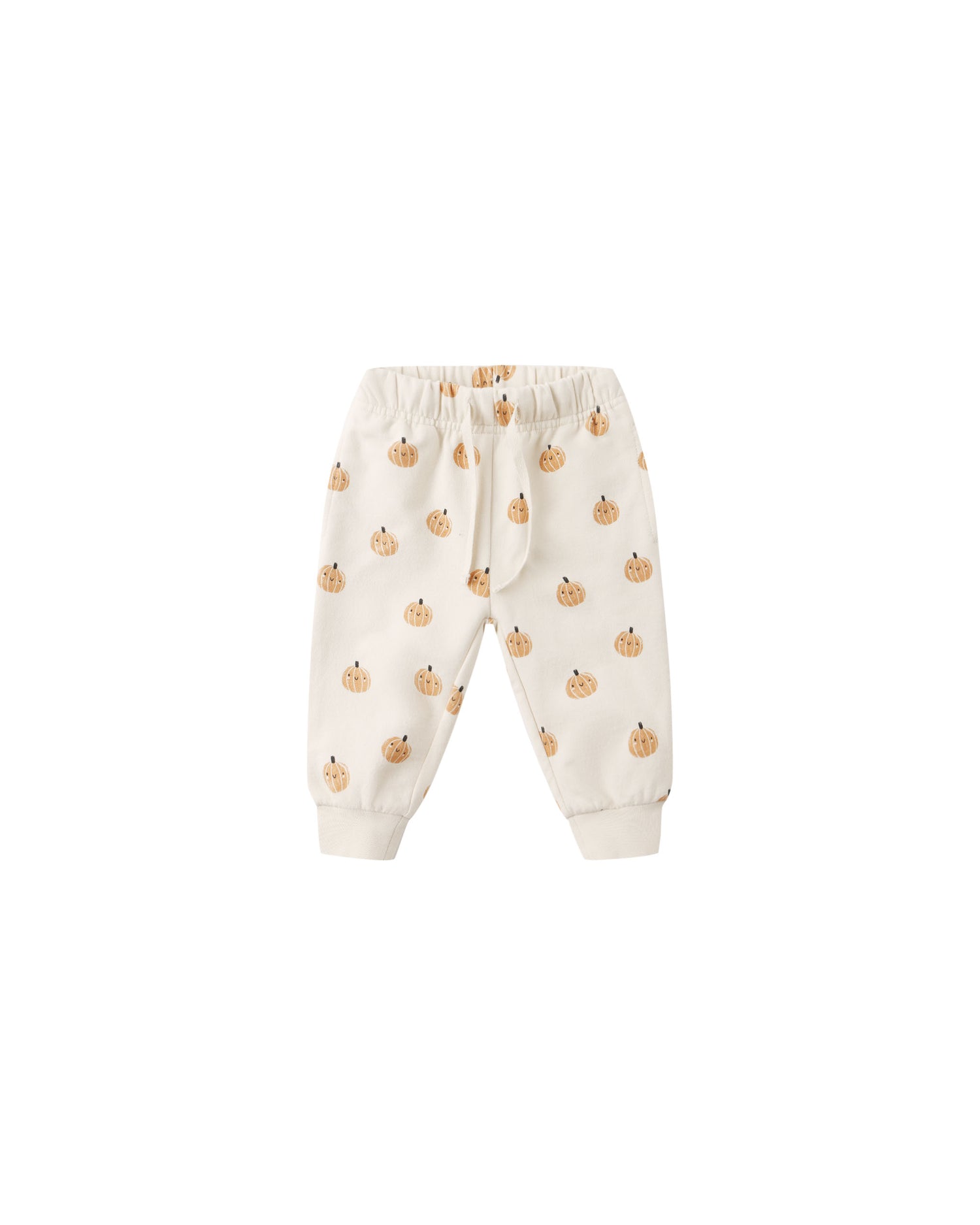 Quincy Mae Relaxed Fleece Sweatpant - Smiley Pumpkins