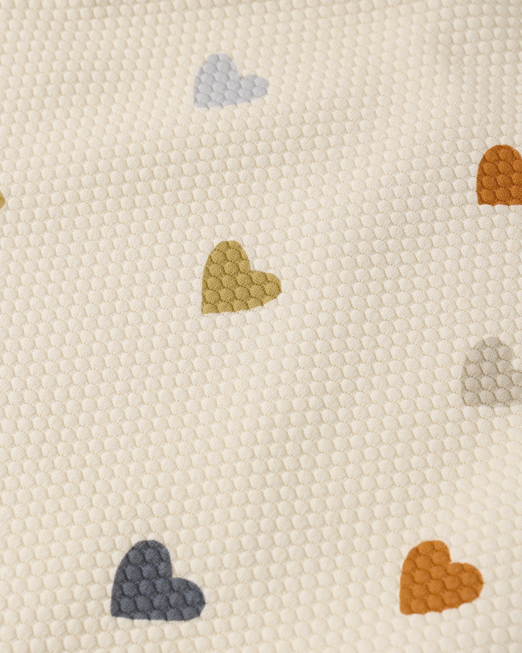 Quincy Mae Scoop Back One Piece Swimsuit - Confetti Hearts