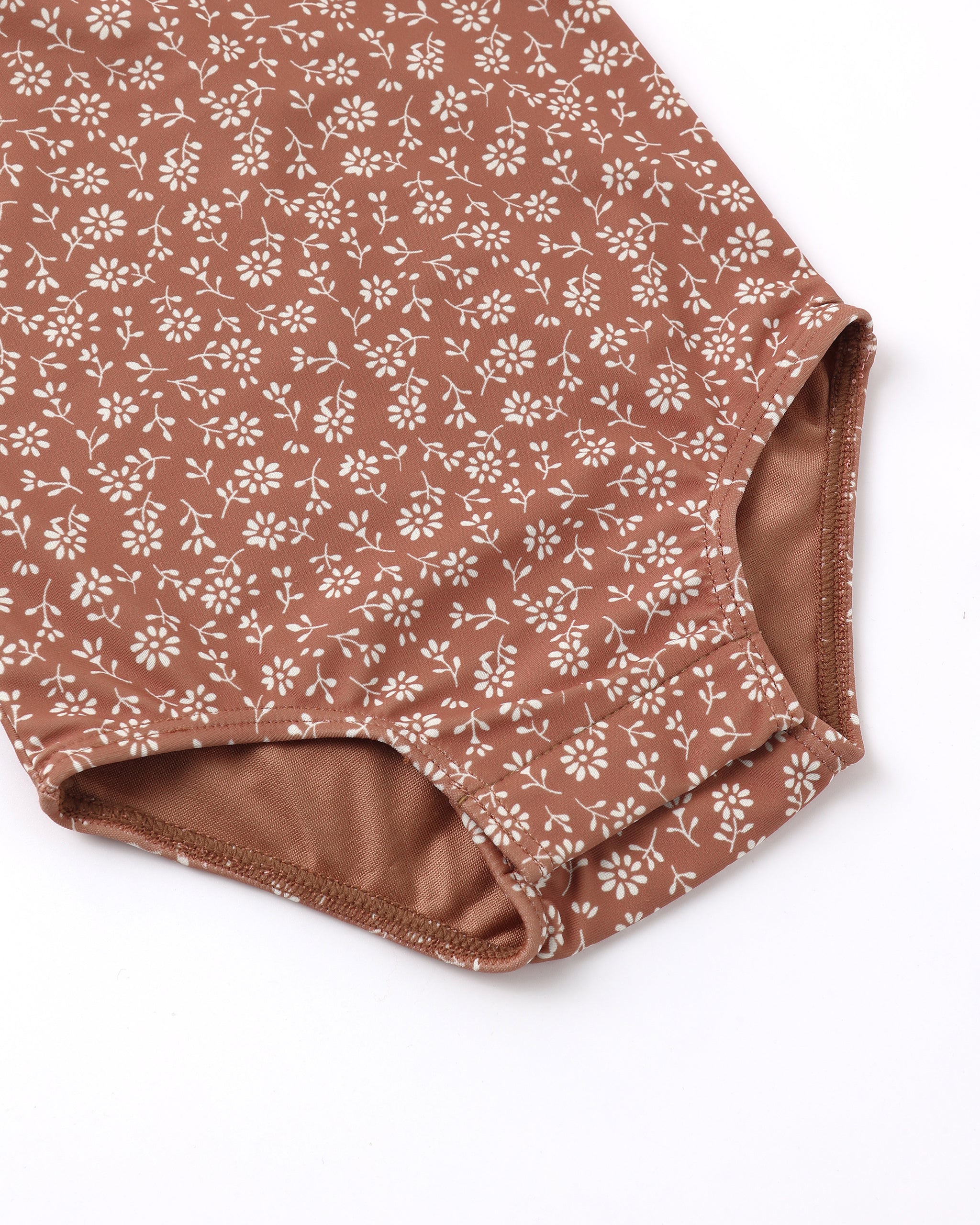 Quincy Mae Scoop Back One Piece Swimsuit - Poppy Floral