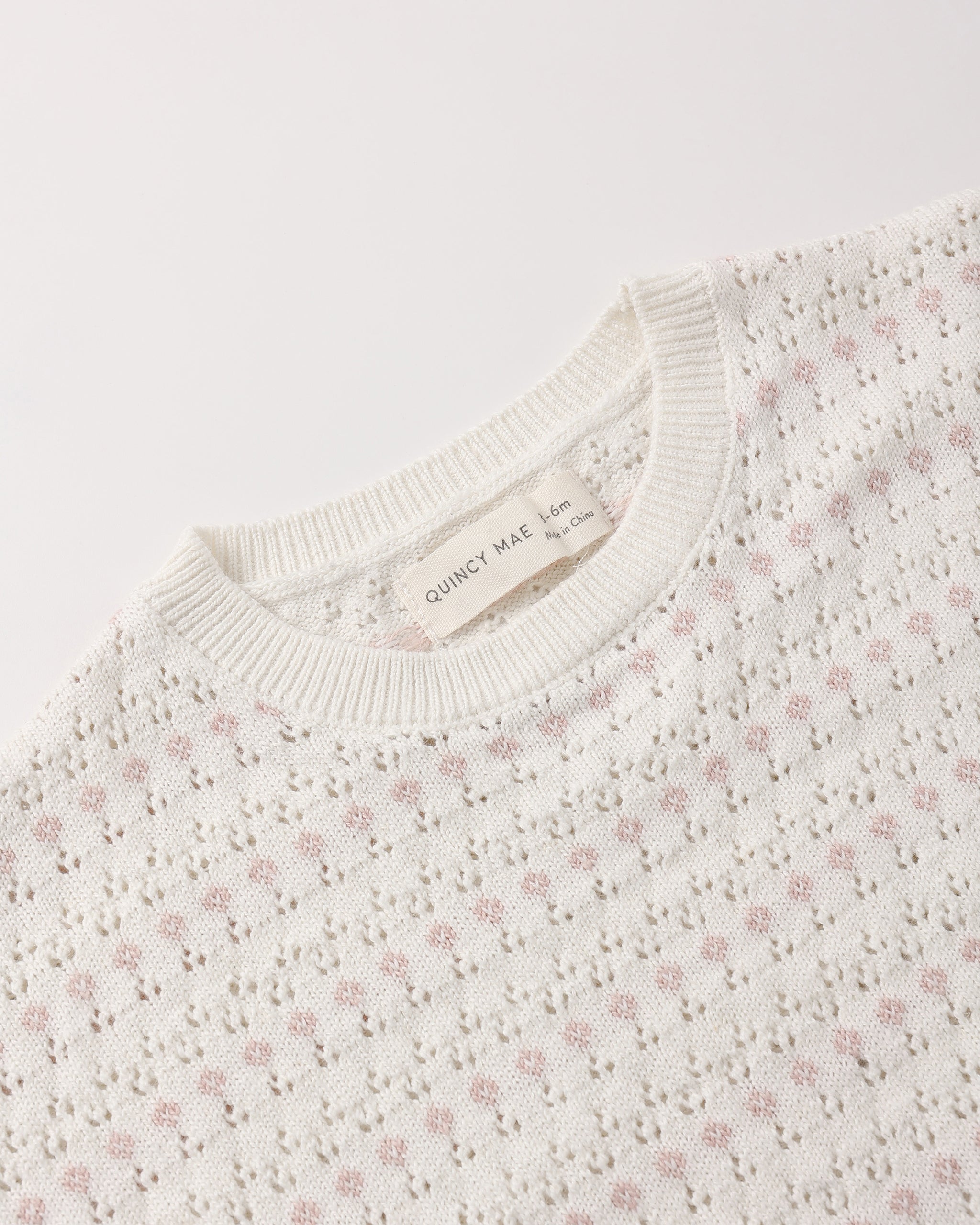 Quincy Mae Relaxed Summer Knit Set - Ivory