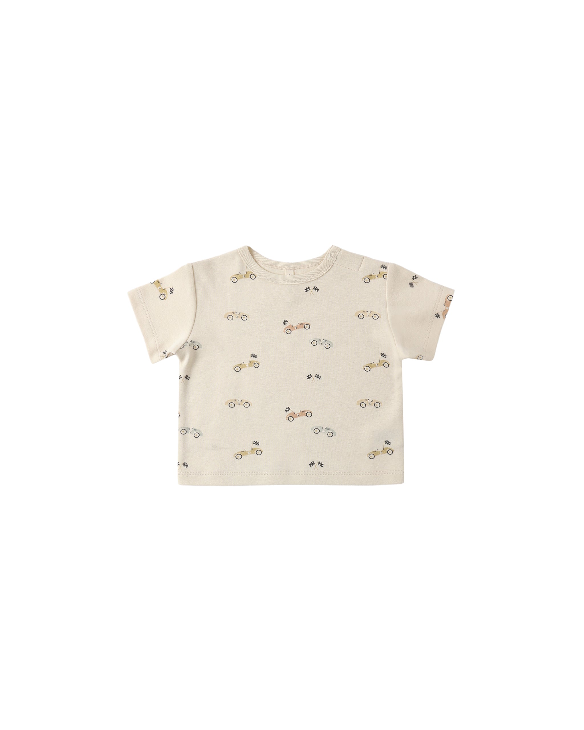 Quincy Mae Boxy Tee - Race Car