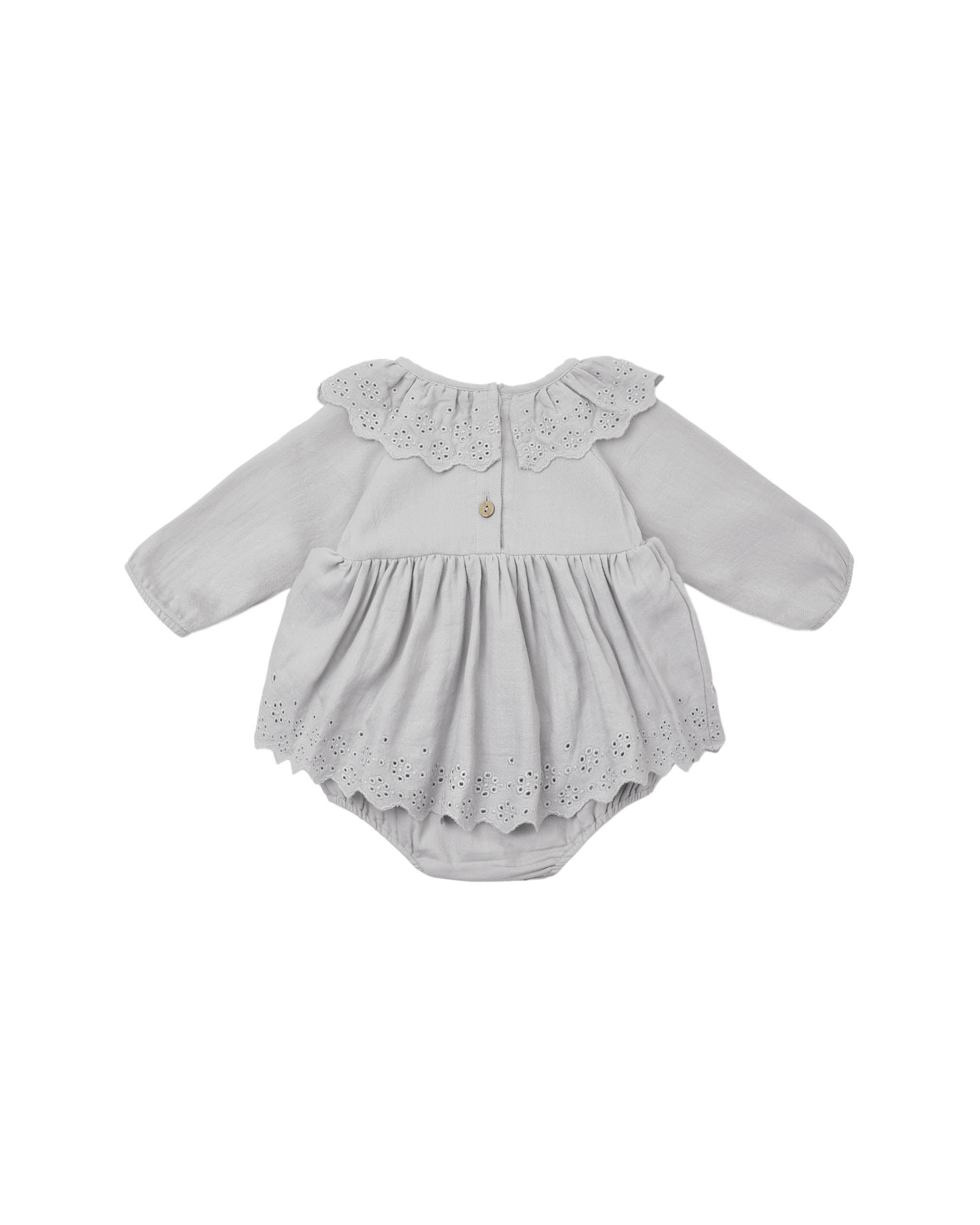 Quincy Mae Thalia Romper - Cloud