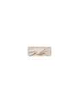 Quincy Mae Ribbed Knotted Headband - Oat Stripe