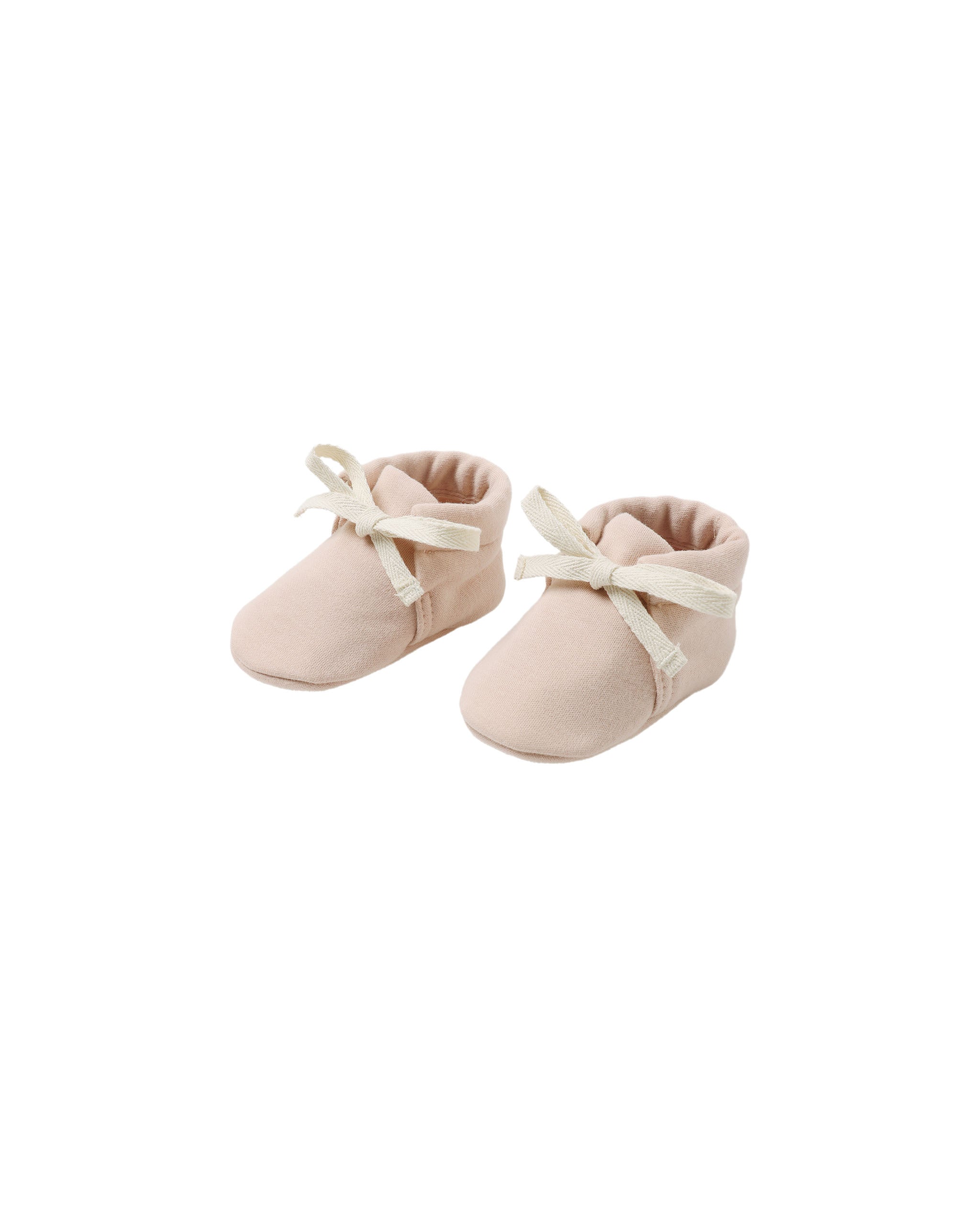Quincy Mae Baby Booties - Dusty Rose