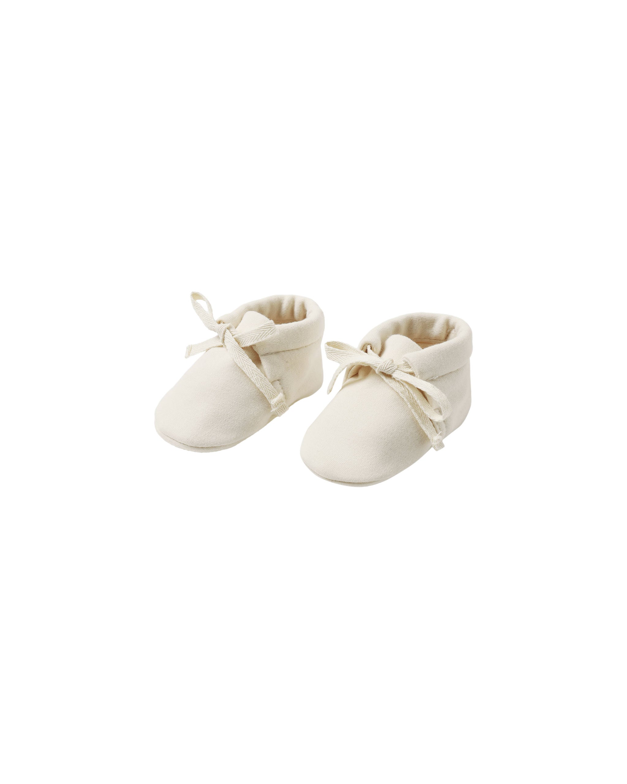Quincy Mae Baby Booties - Natural