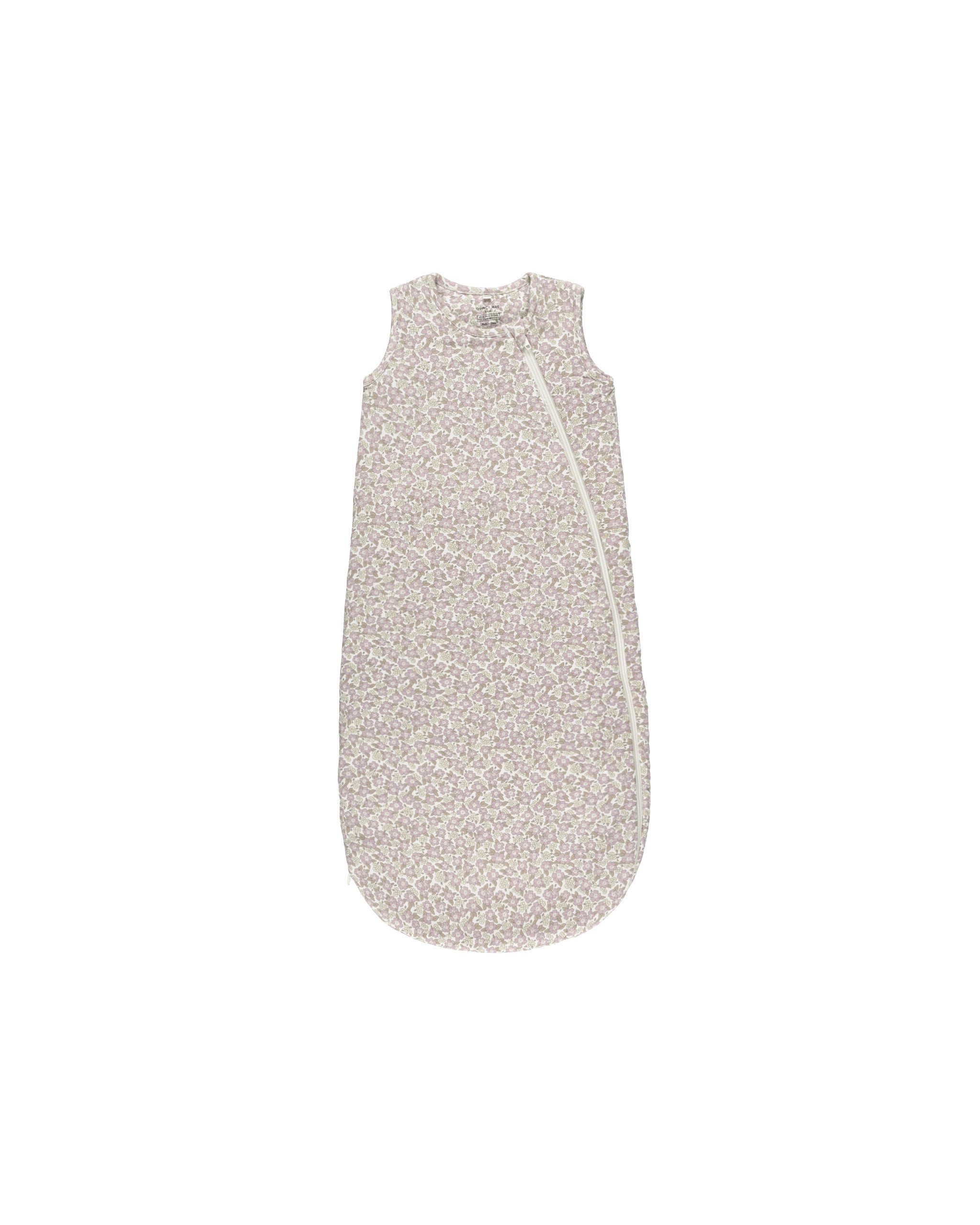 Quincy Mae Bamboo Sleep Bag - Purple Floral