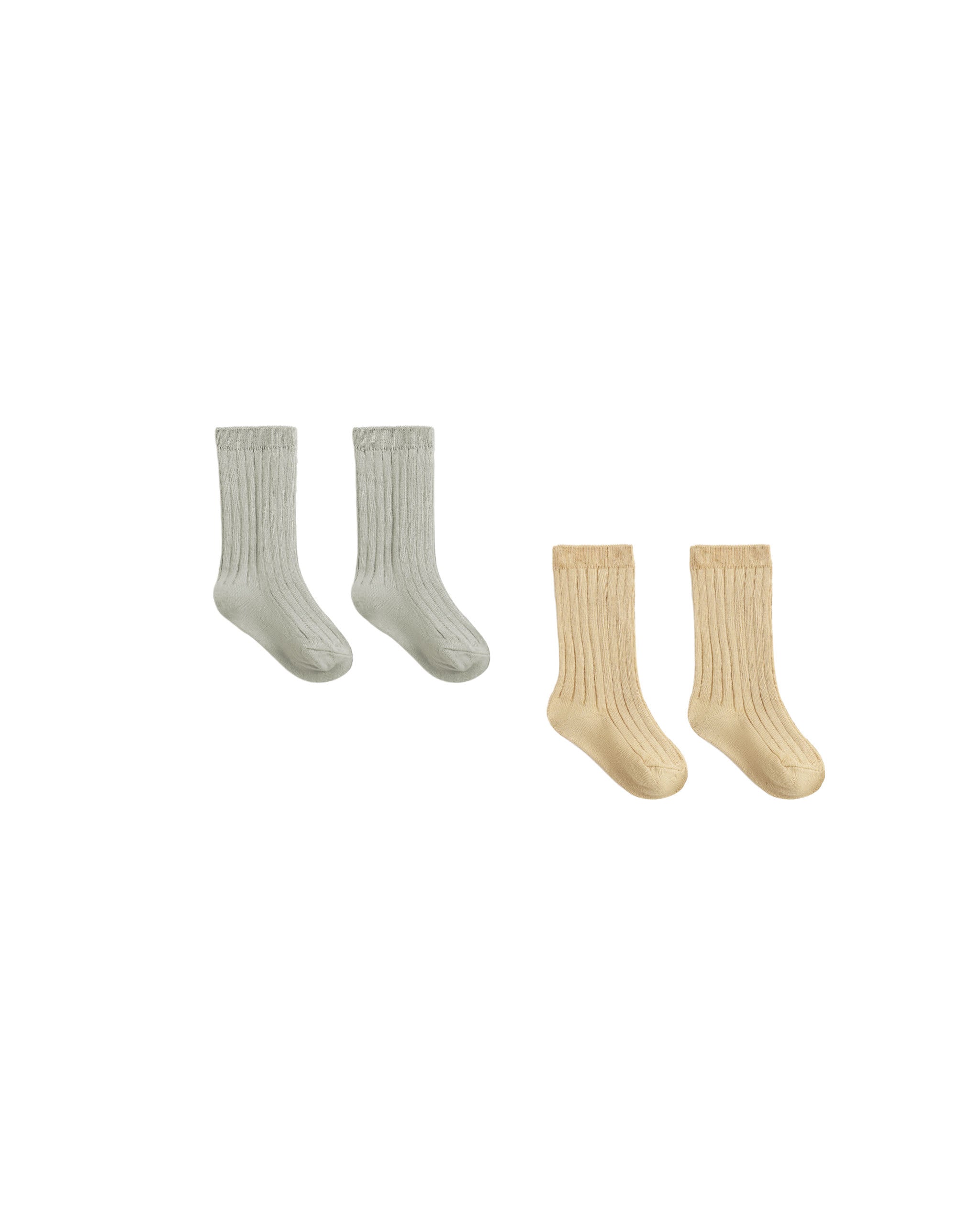 Quincy Mae Socks Set - Laurel, Butterscotch