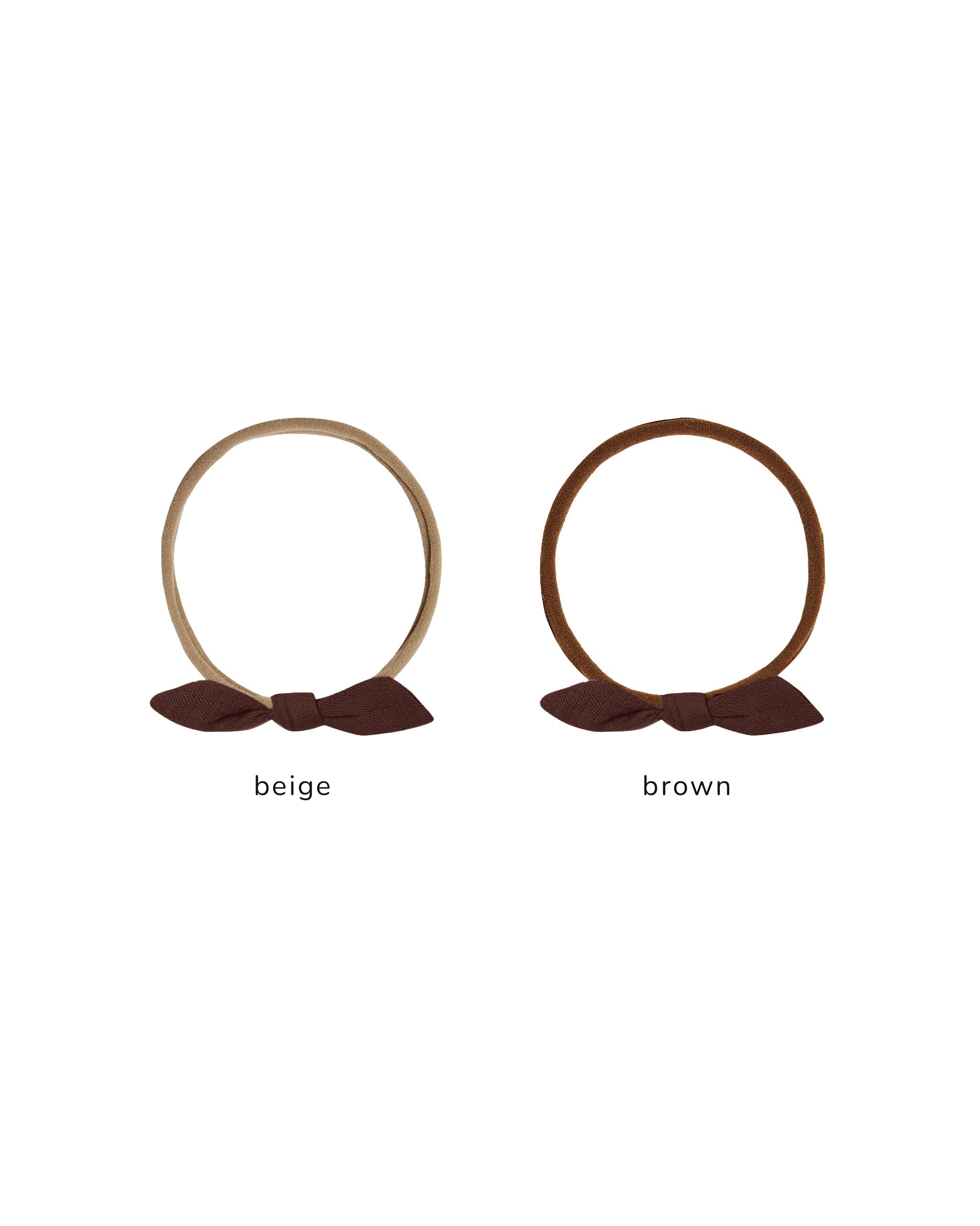 Quincy Mae Little Knot Headband - Black Cherry