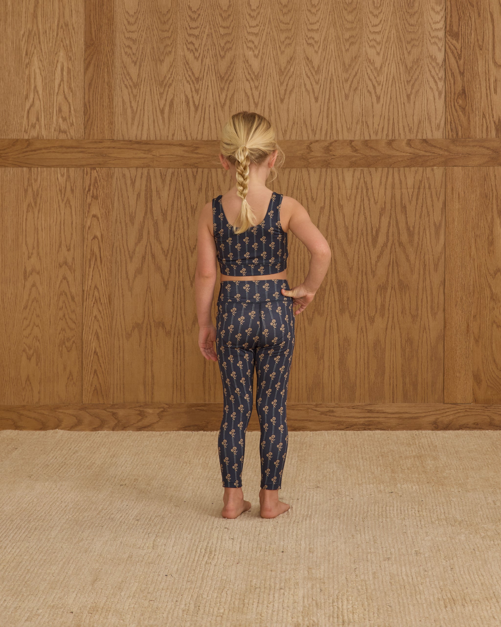Rylee + Cru Play X Play Basic Legging - Vintage Bloom