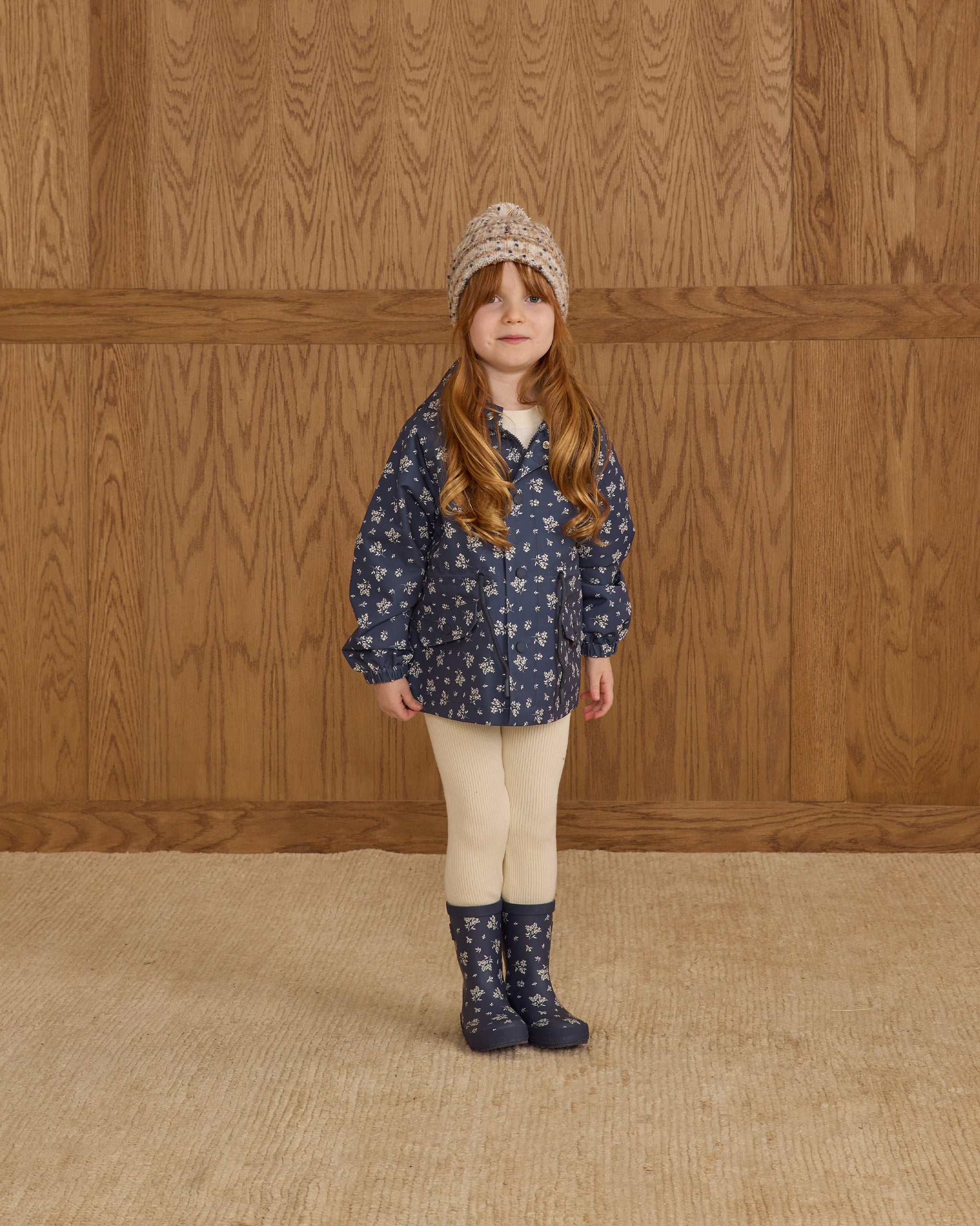 Rylee + Cru Rainboot - Blue Floral