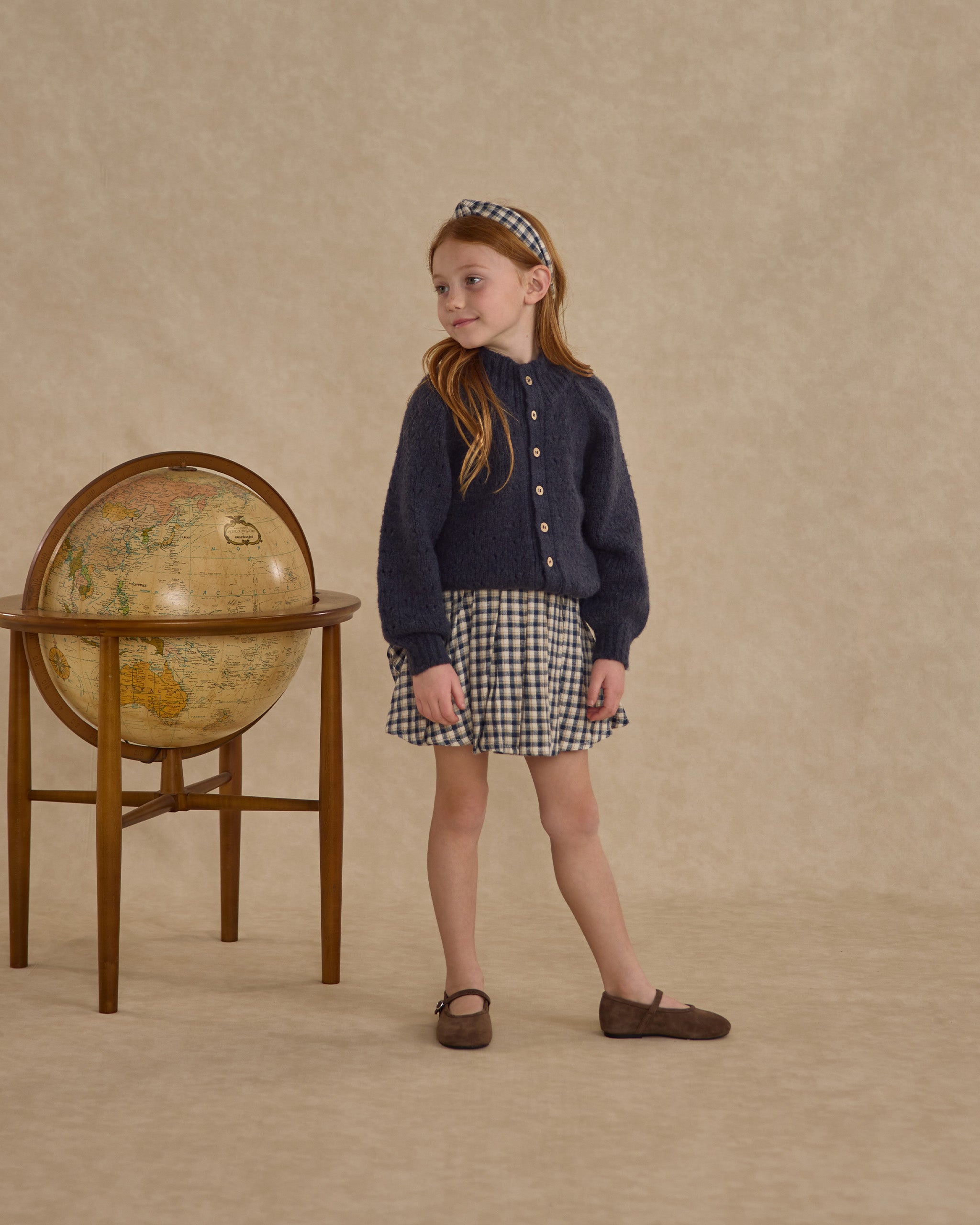 Rylee + Cru Tulip Cardigan - Navy