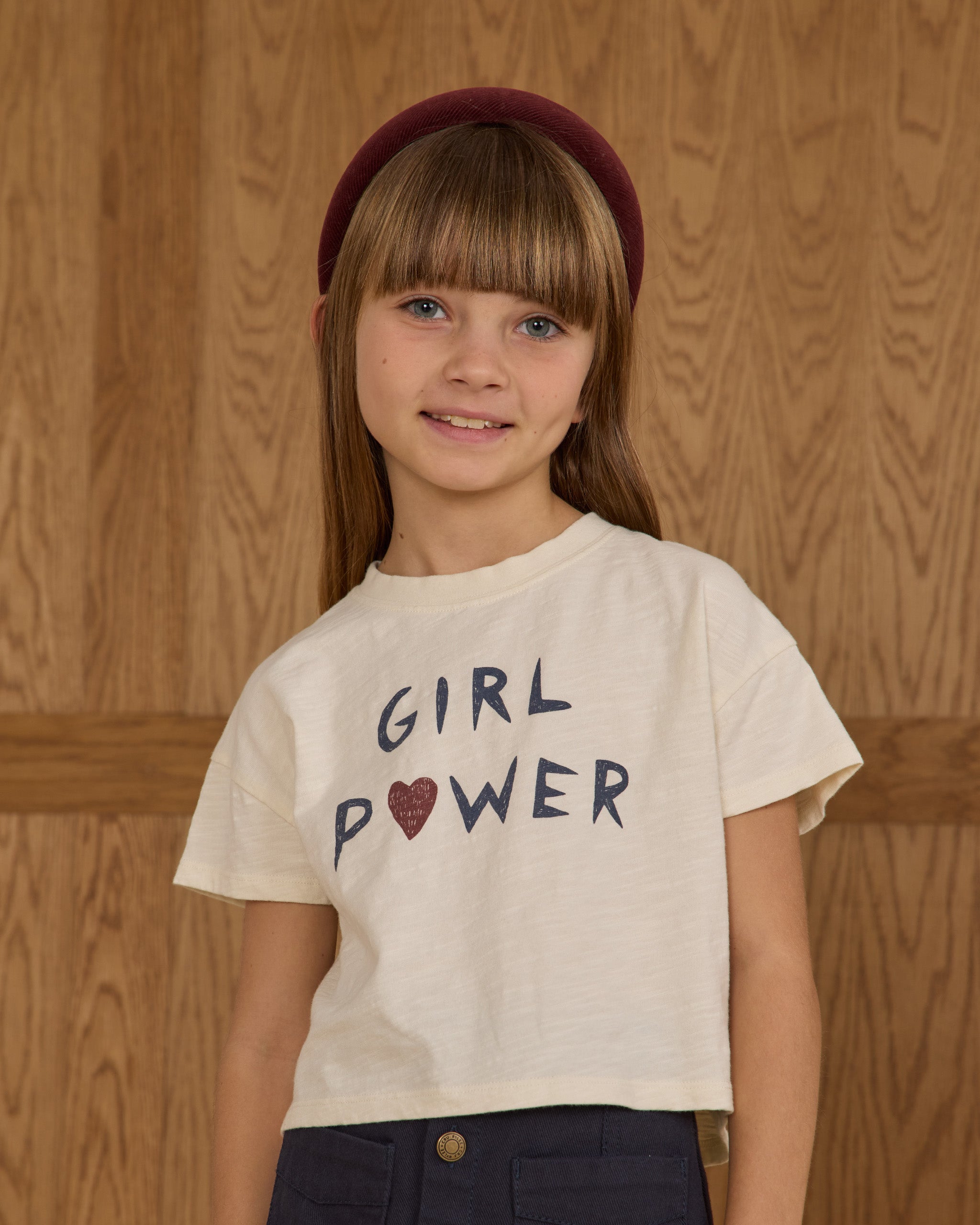 Rylee + Cru Boxy Tee - Girl Power