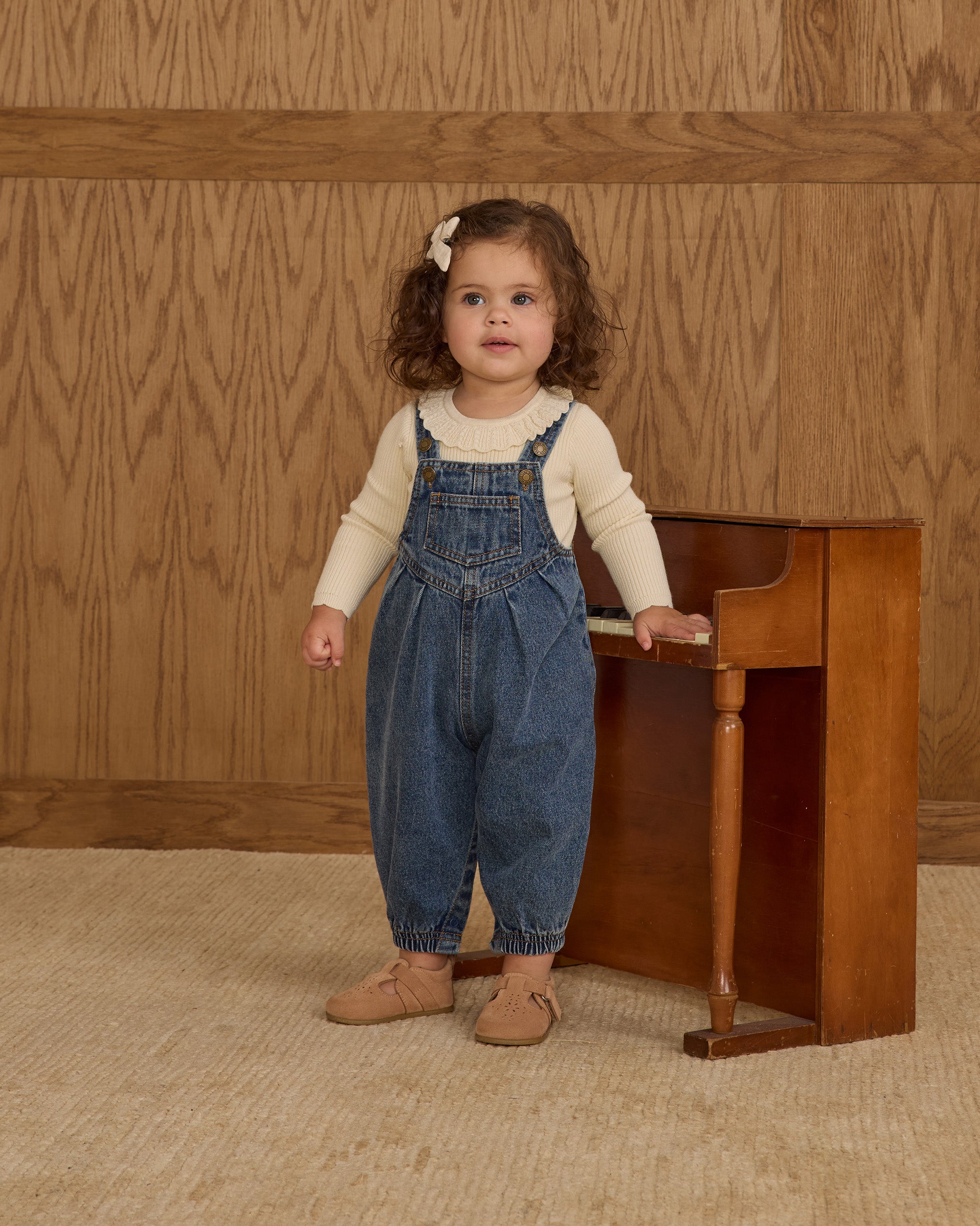 Rylee + Cru Vintage Overall - Indigo