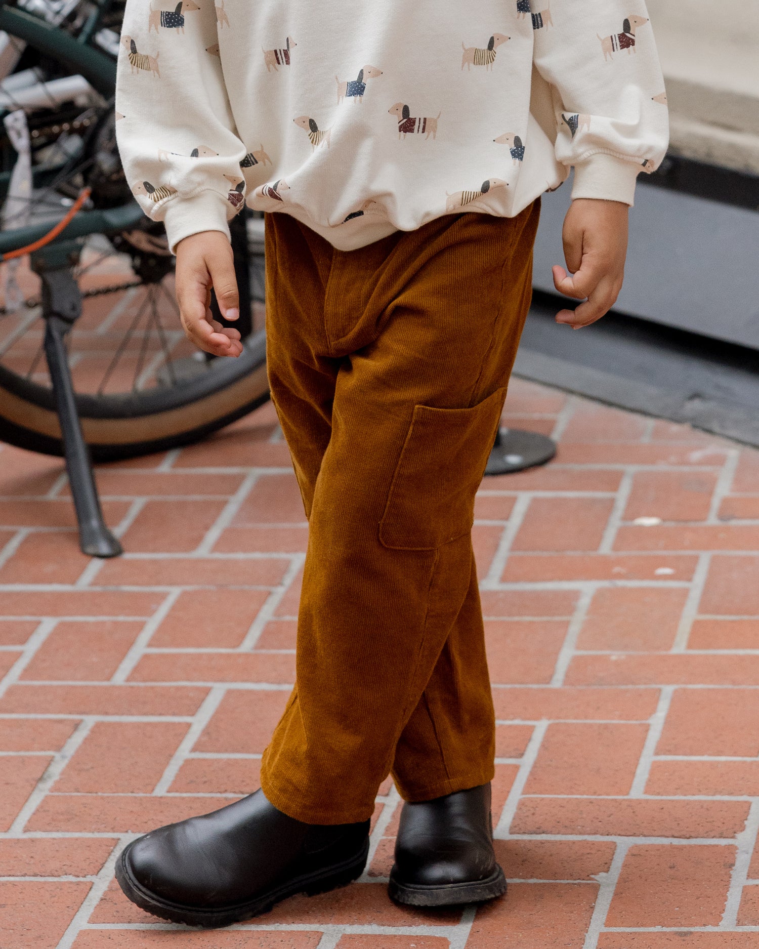 Rylee + Cru Relaxed Cargo Pant - Golden