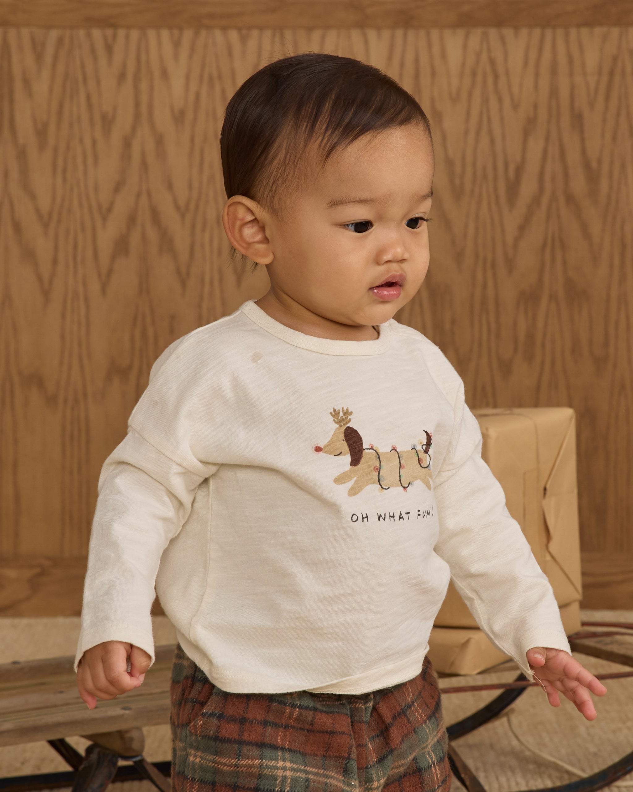 Rylee + Cru Long Sleeve Tee - Oh What Fun