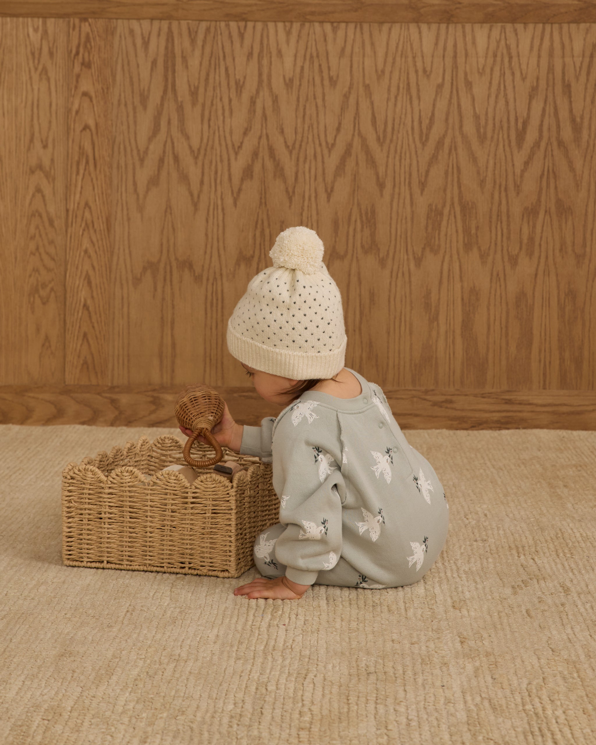 Rylee + Cru Raglan Jumpsuit - Doves