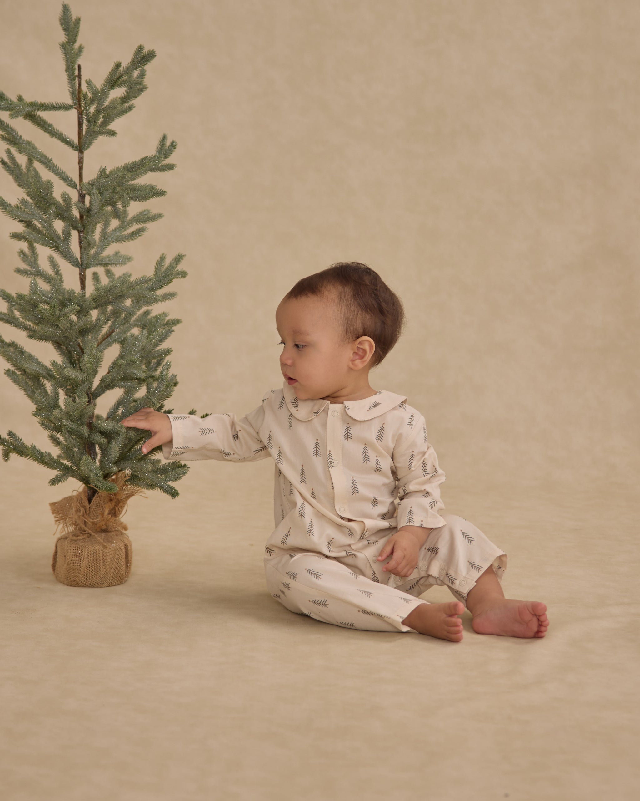 Rylee + Cru Baby Pajama Romper - Alpine