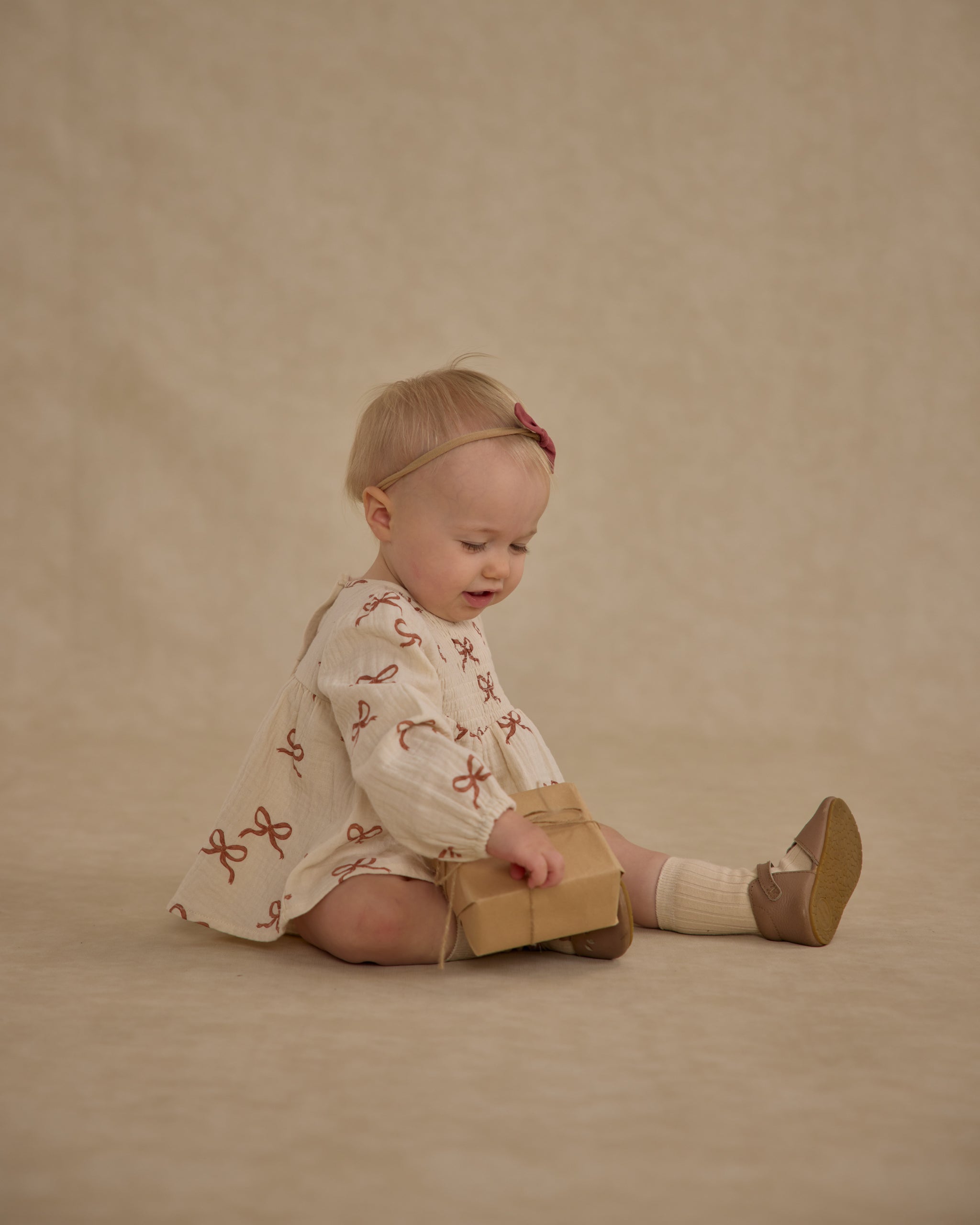 Rylee + Cru Sophia Top + Bloomer Set - Ruby Bows