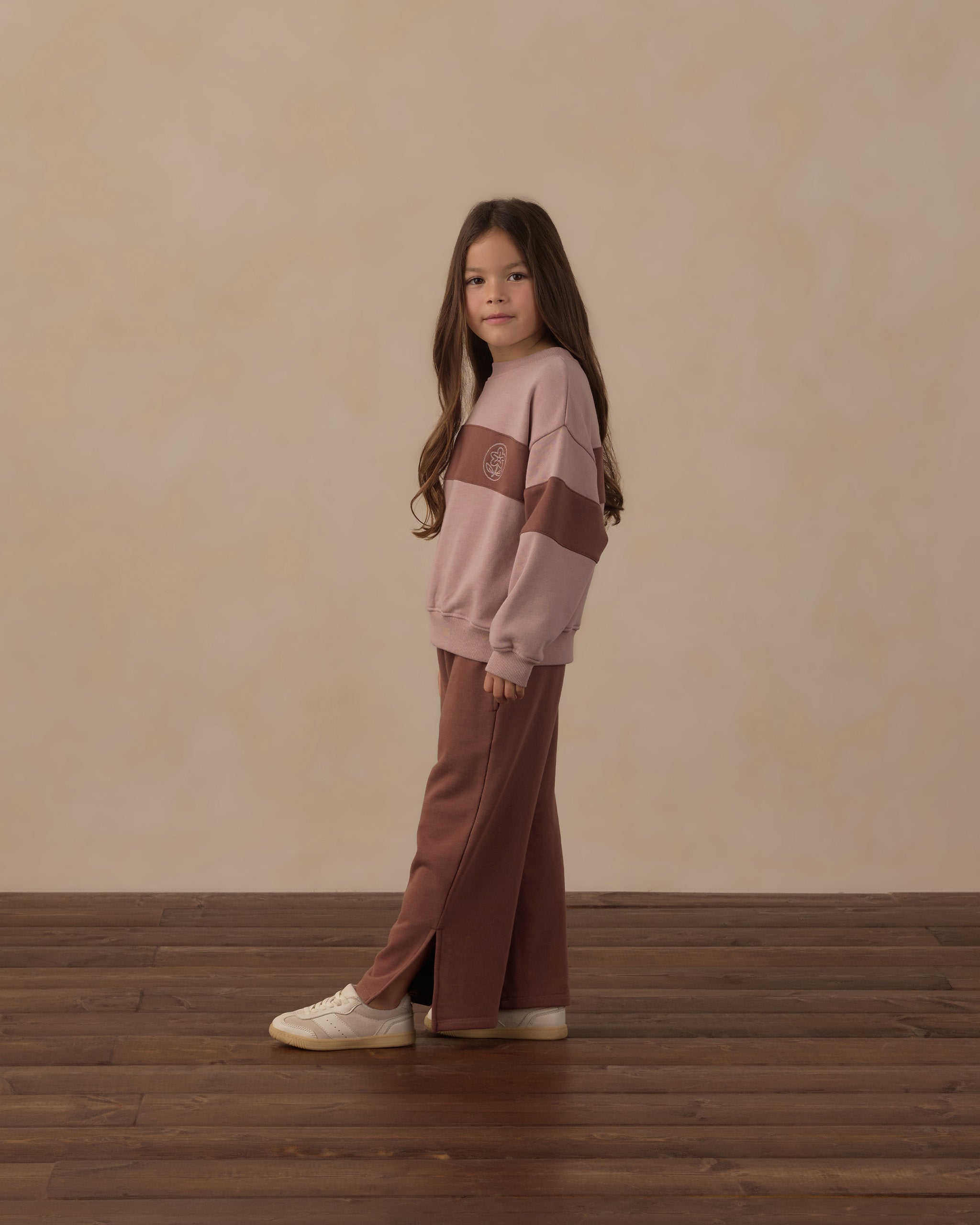 Rylee + Cru Play X Play Hailey Sweatpant - Mulberry