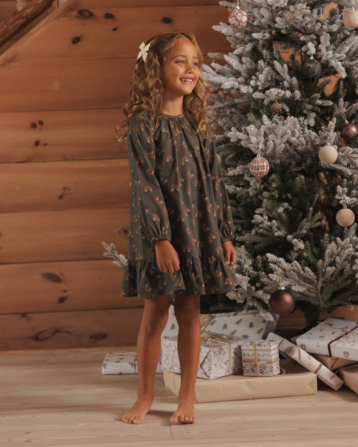 Rylee + Cru Holly Nightgown - Evergreen
