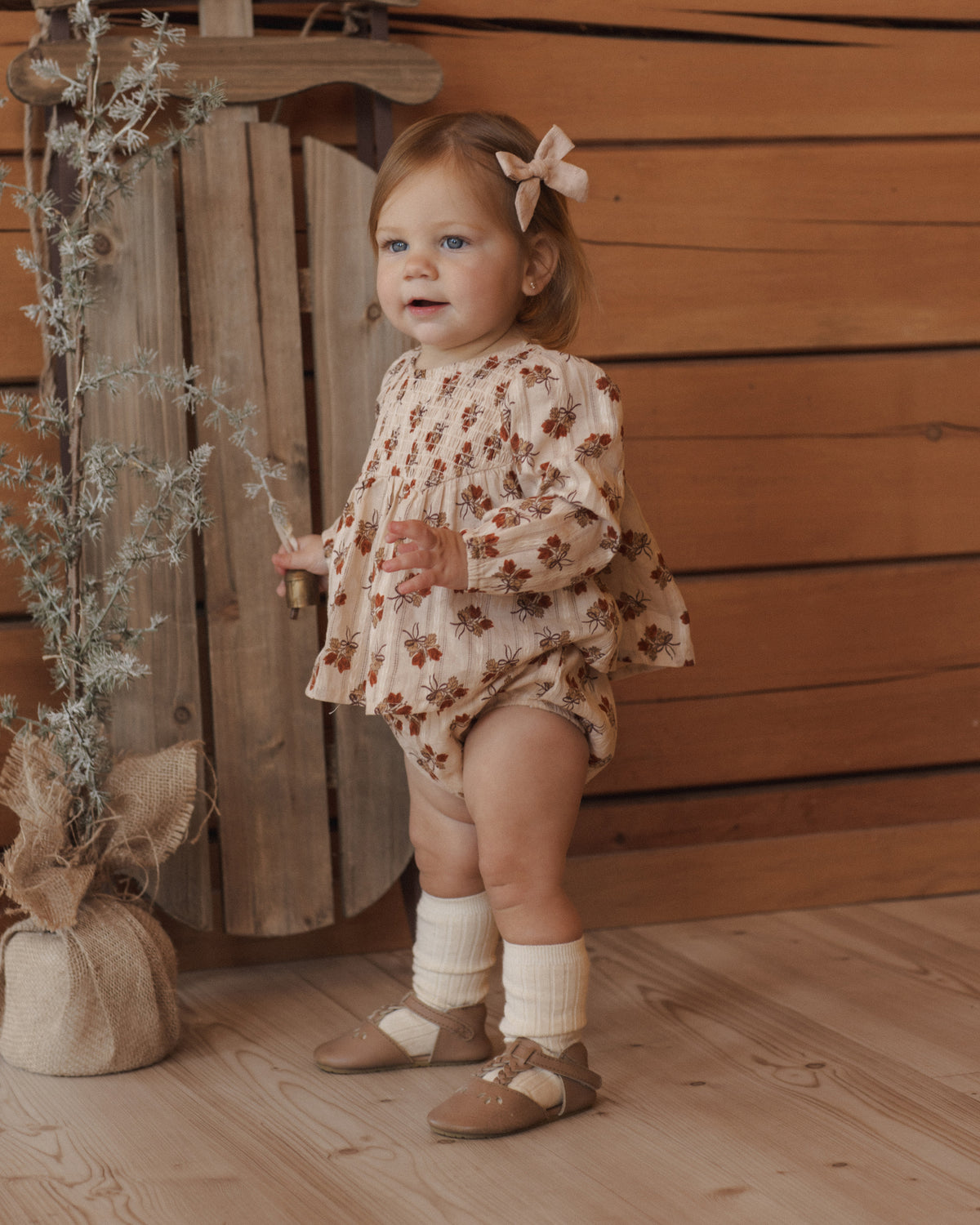 Rylee + Cru Sophia Top + Bloomer Set - Bouquet