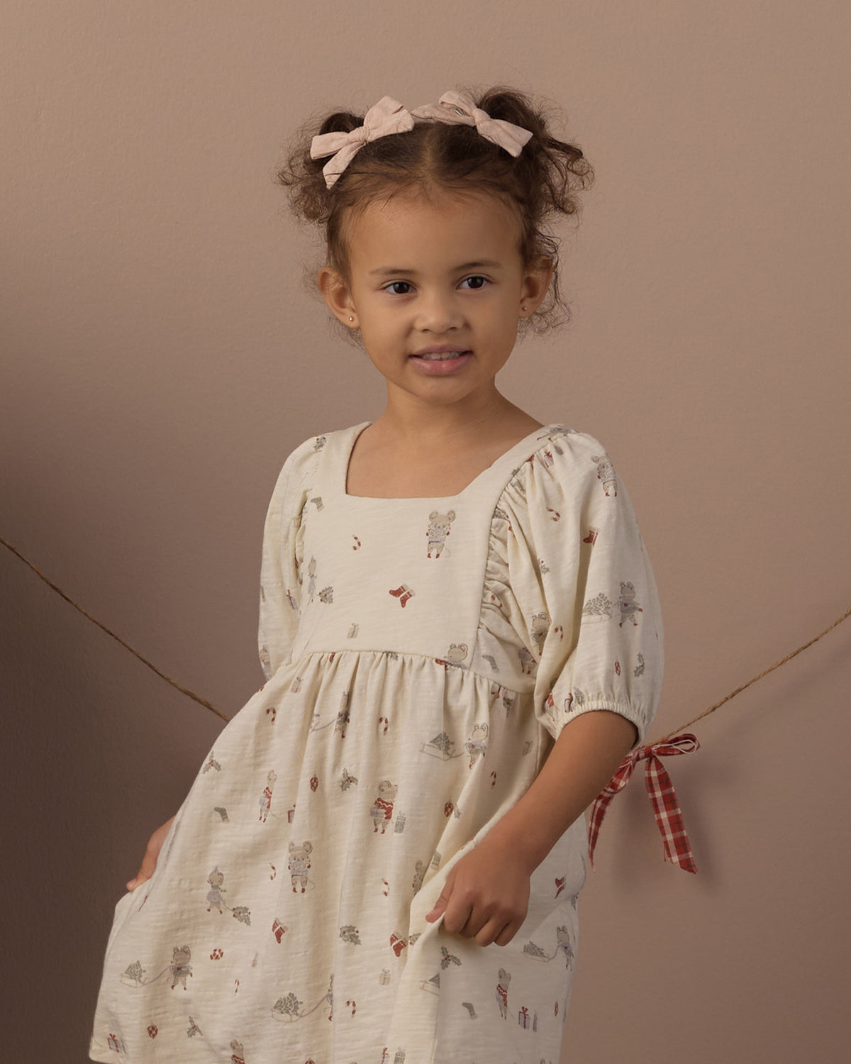 Rylee + Cru Brea Dress - Holiday Mouse