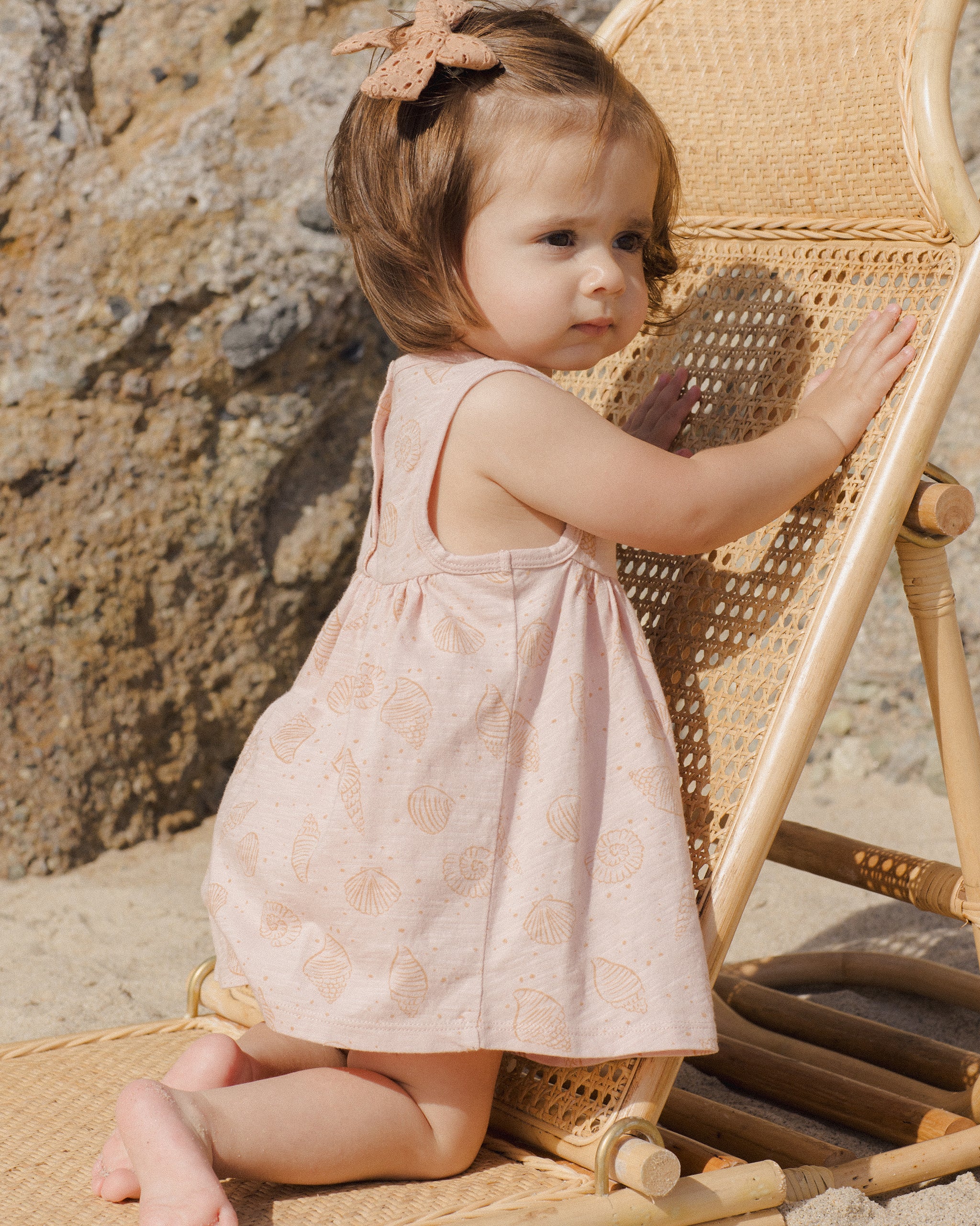 Rylee + Cru Layla Dress - Seashells