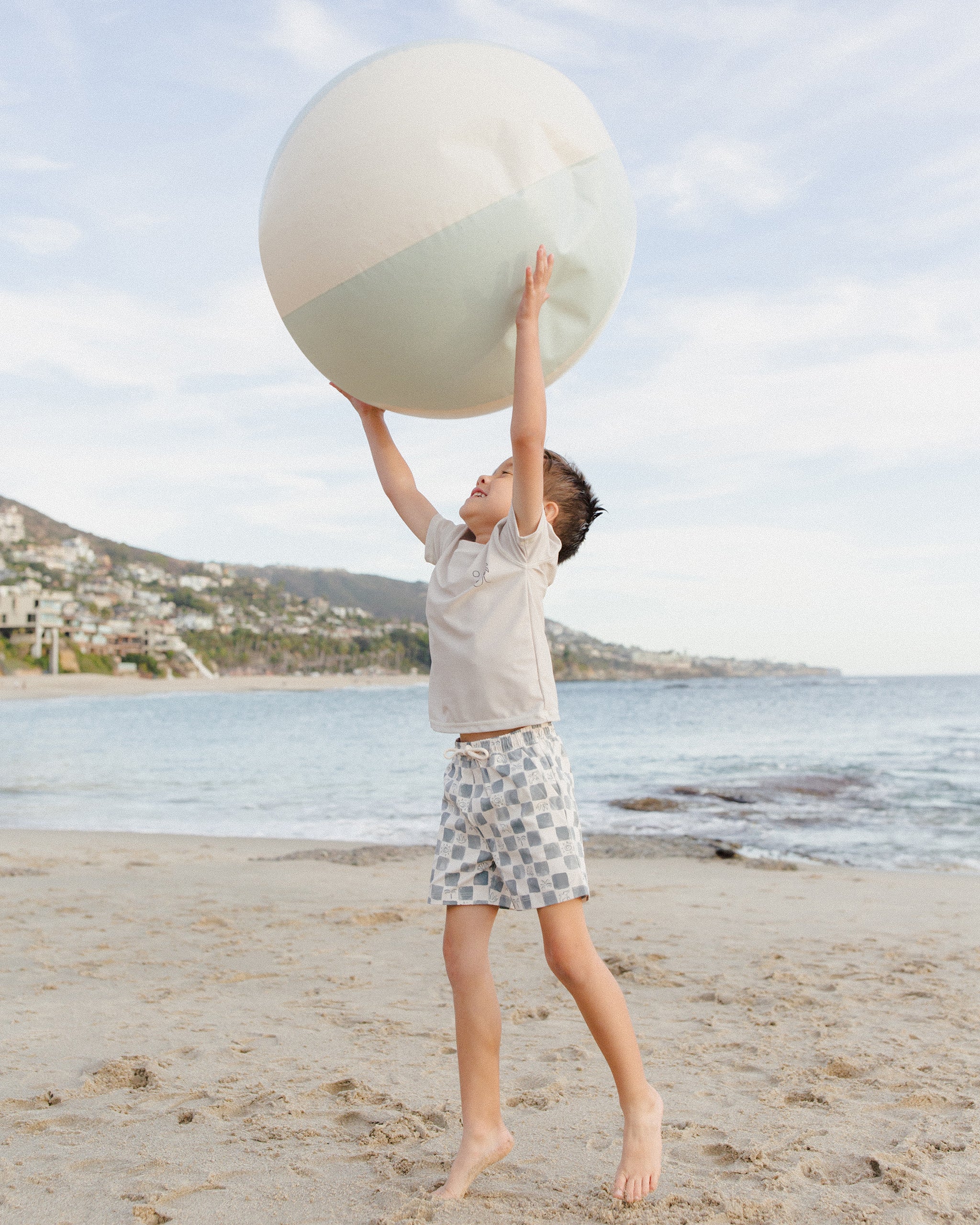 Rylee + Cru Boardshort - Coastal Check