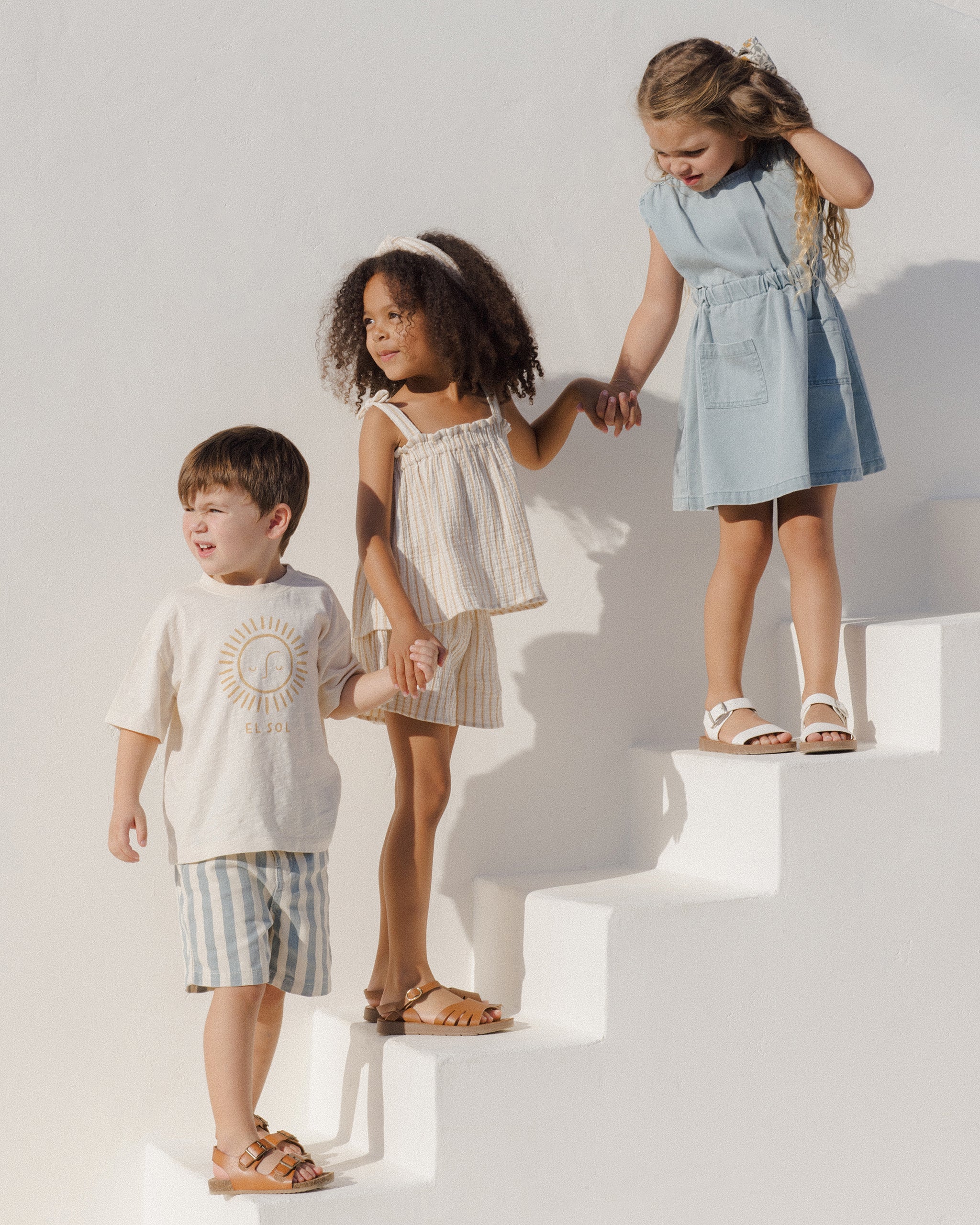 Rylee + Cru Crochet Tank Set - Ivory