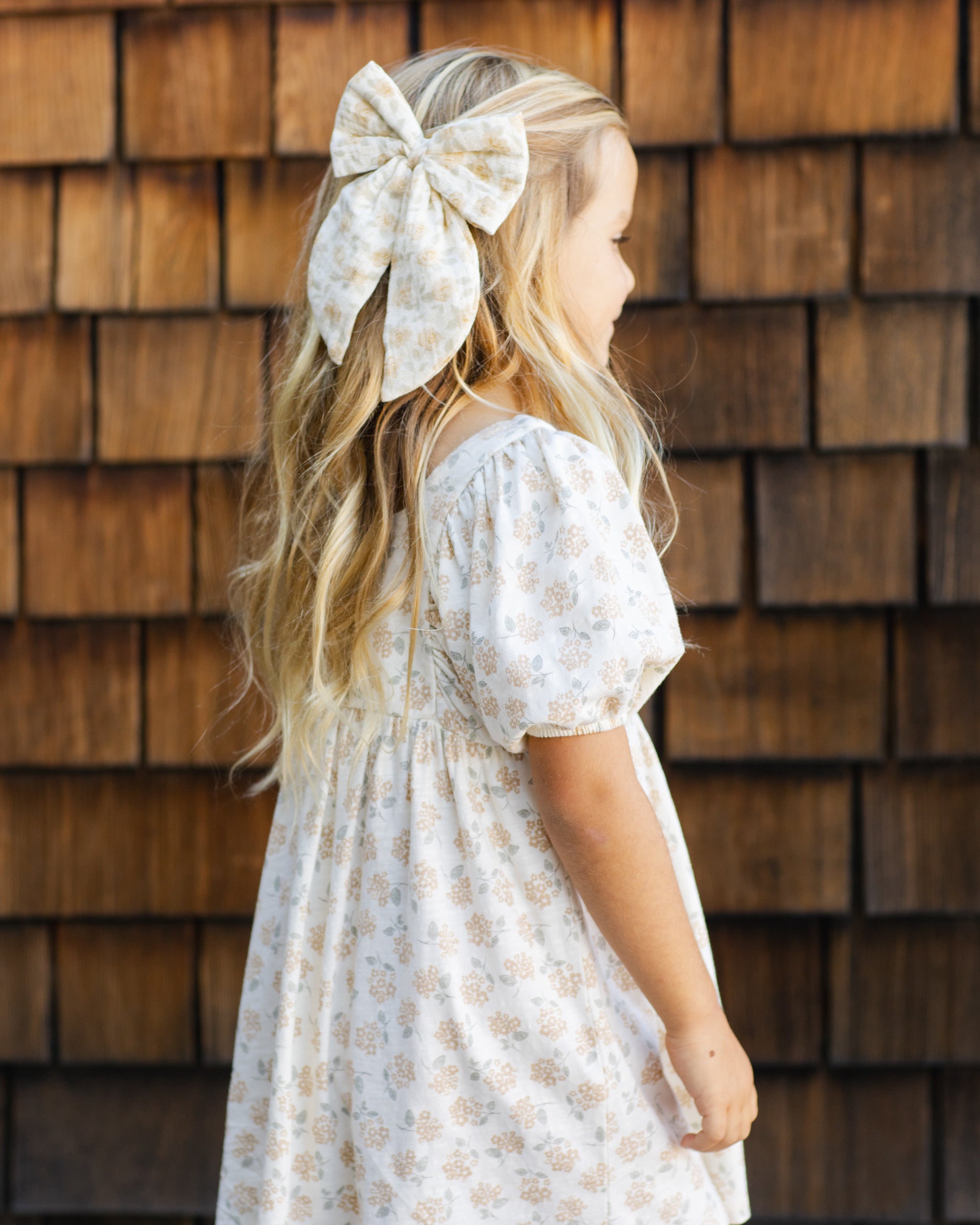Rylee + Cru Brea Dress - Yellow Ditsy