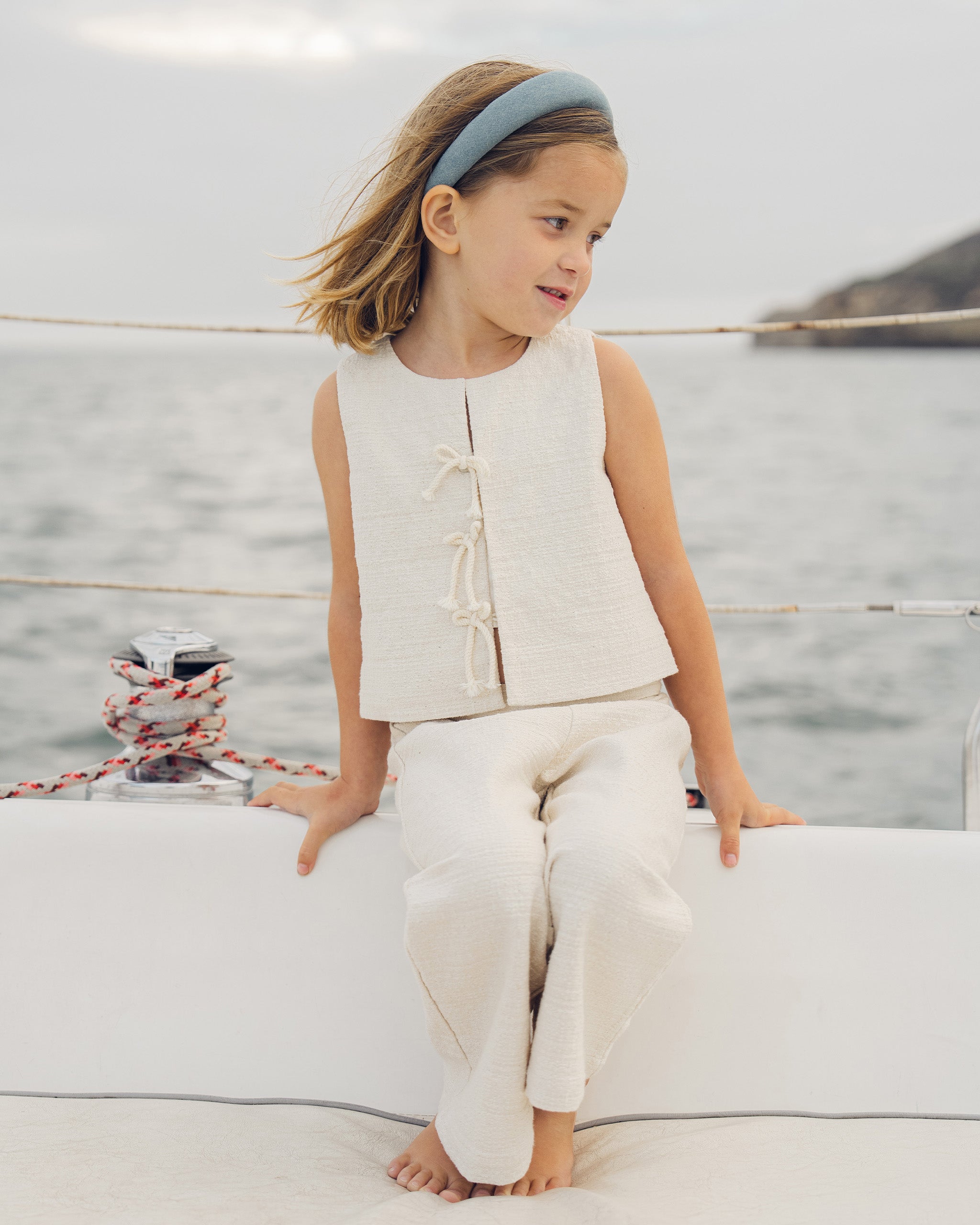 Rylee + Cru Logan Pant - Natural