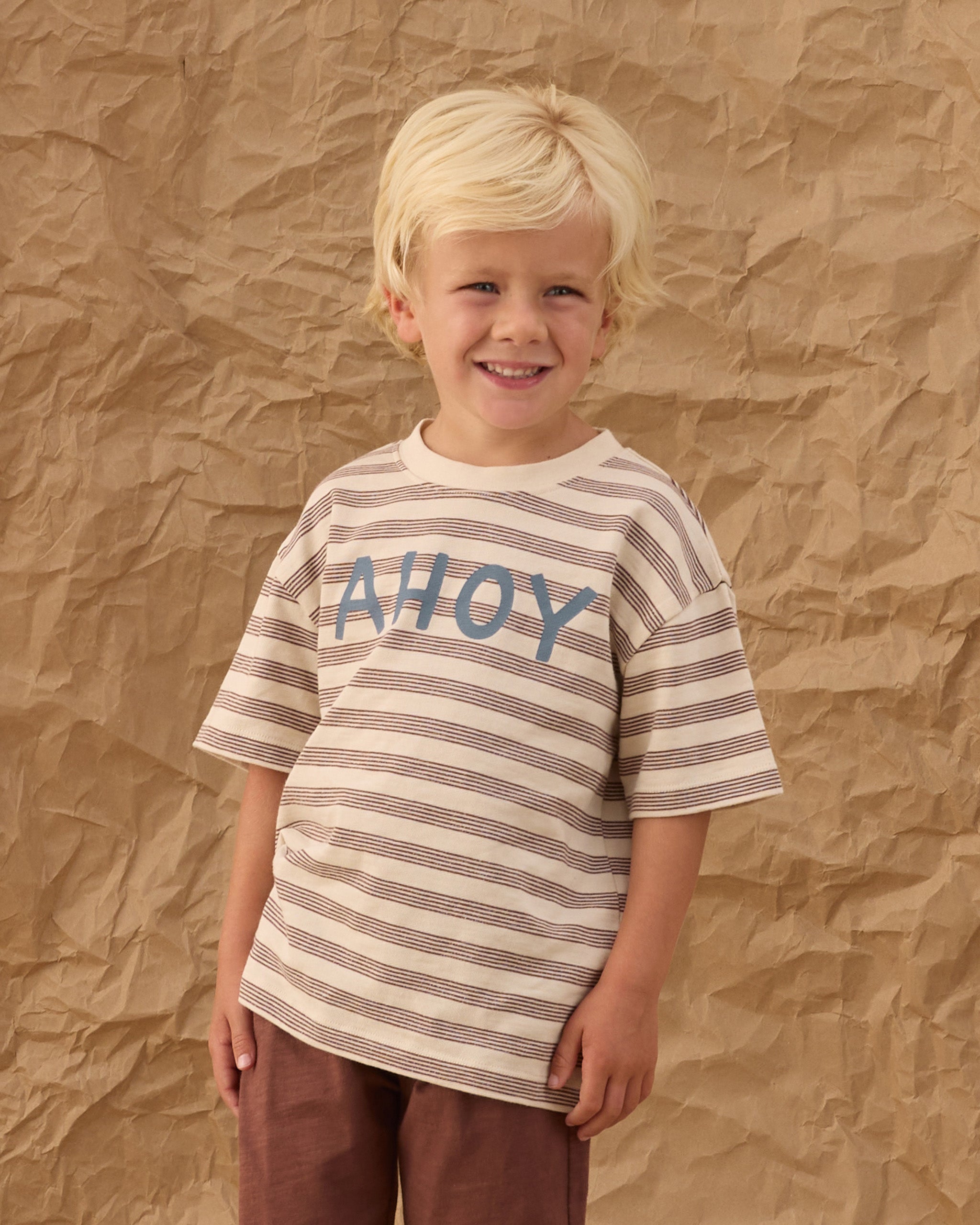 Rylee + Cru Relaxed Tee - Ahoy