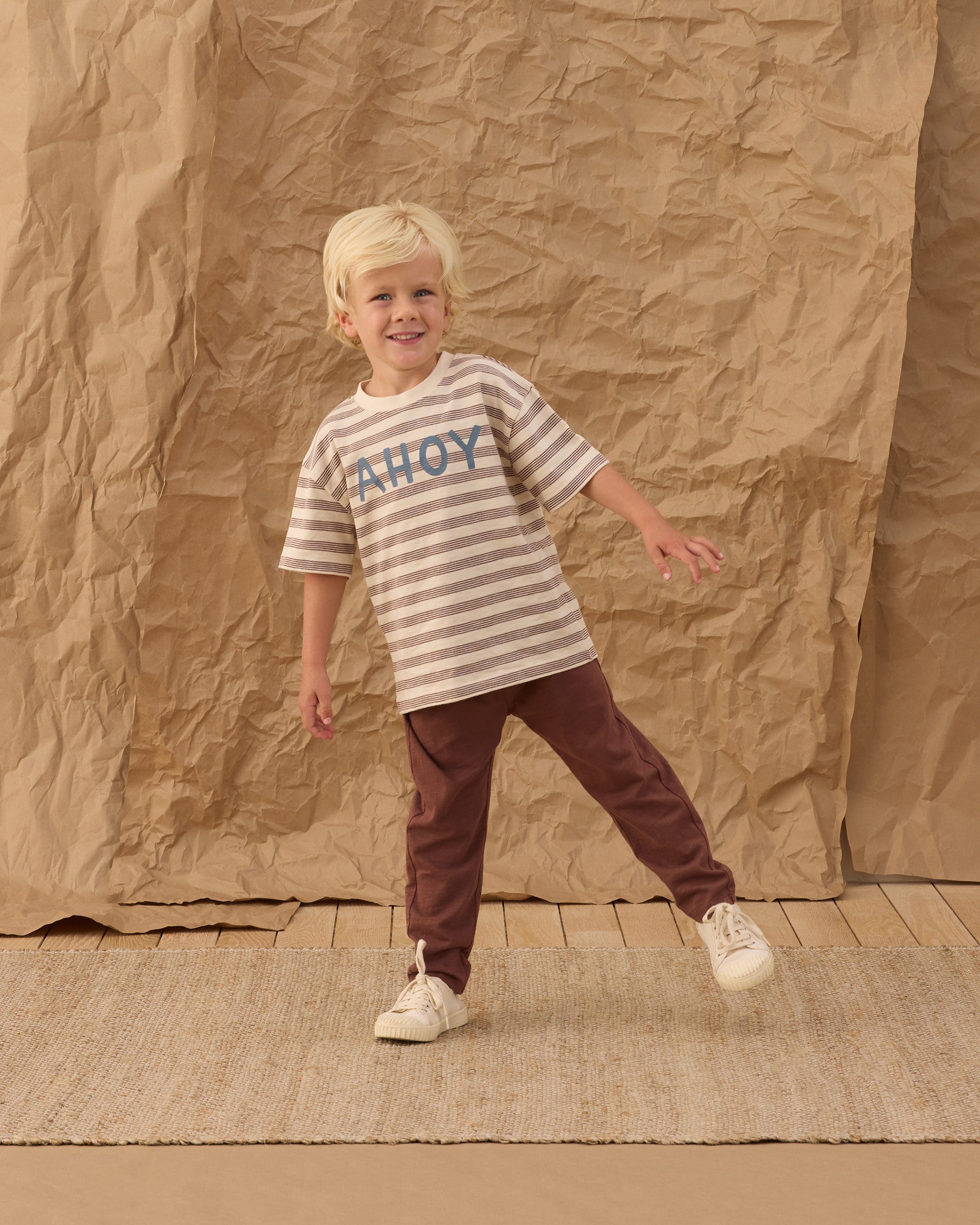 Rylee + Cru Relaxed Tee - Ahoy