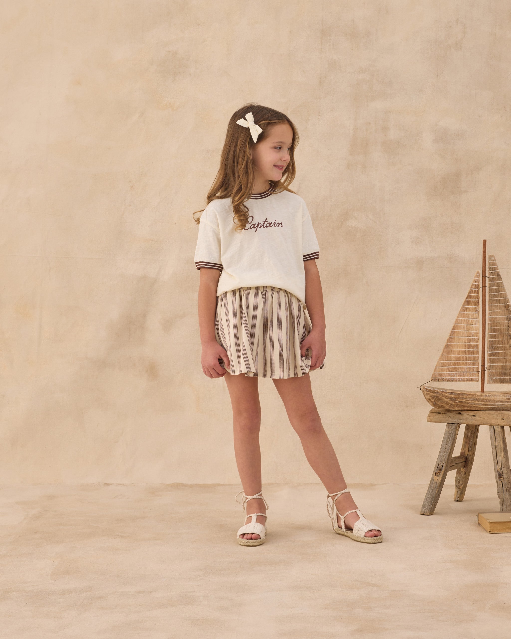 Rylee + Cru Ringer Tee - Captain