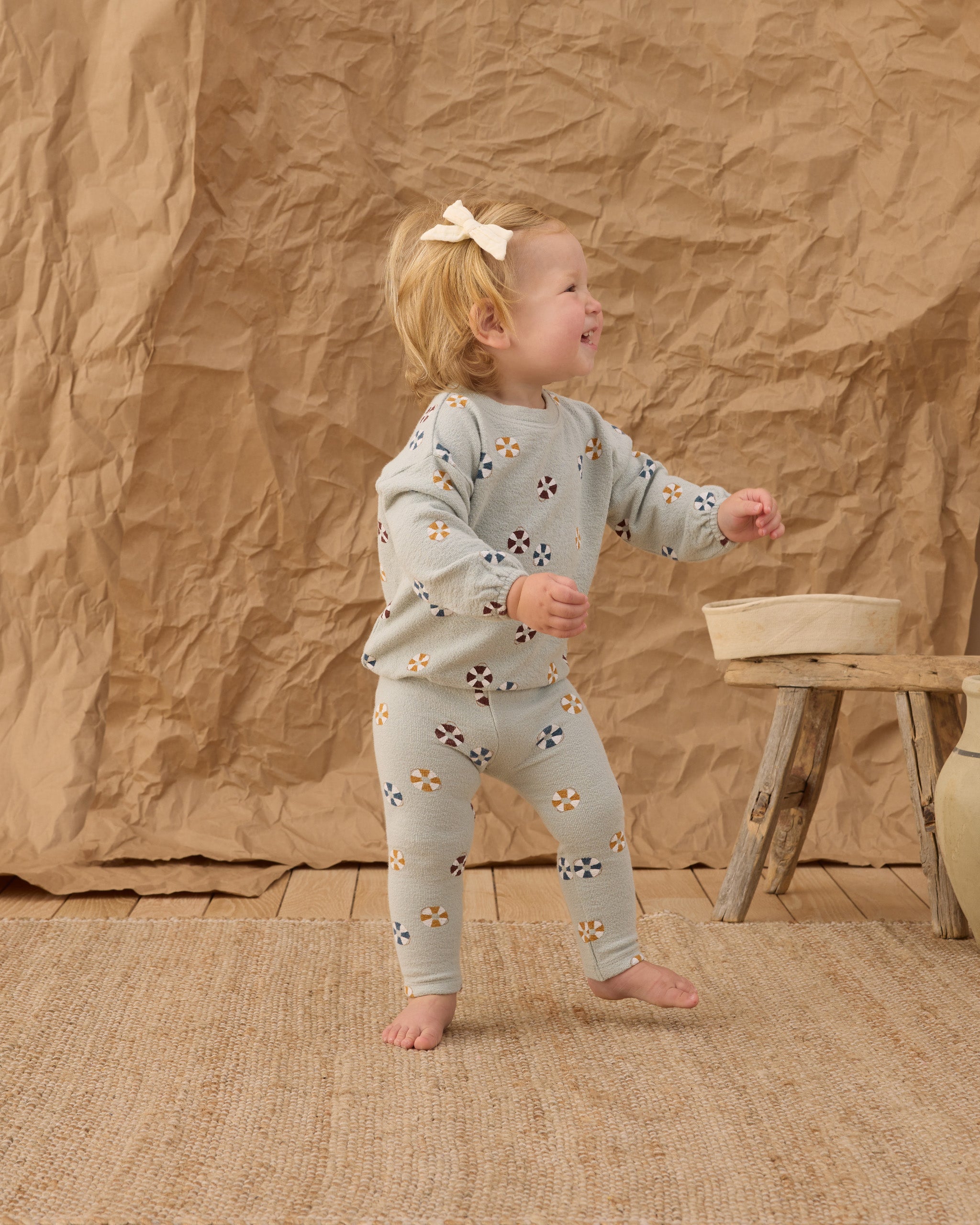 Rylee + Cru Spongey Knit Set - Floatie