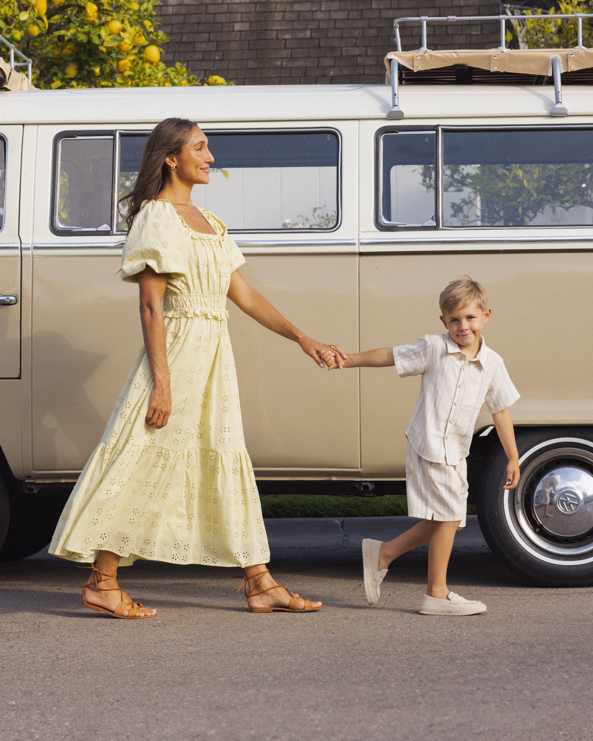 Rylee + Cru Perry Short - Sea Stripe