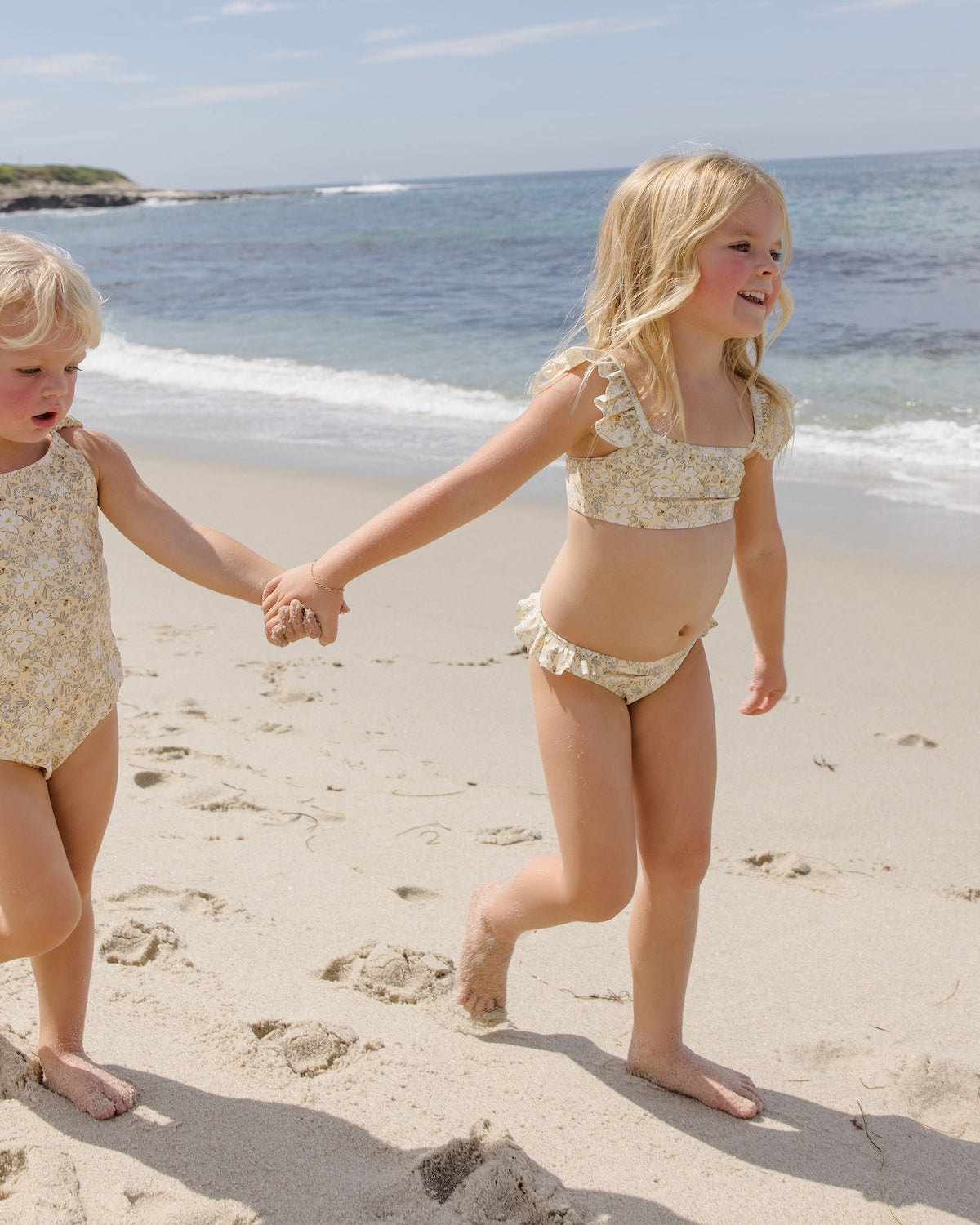 Rylee + Cru Hanalei Two Piece - Lemon Meadow