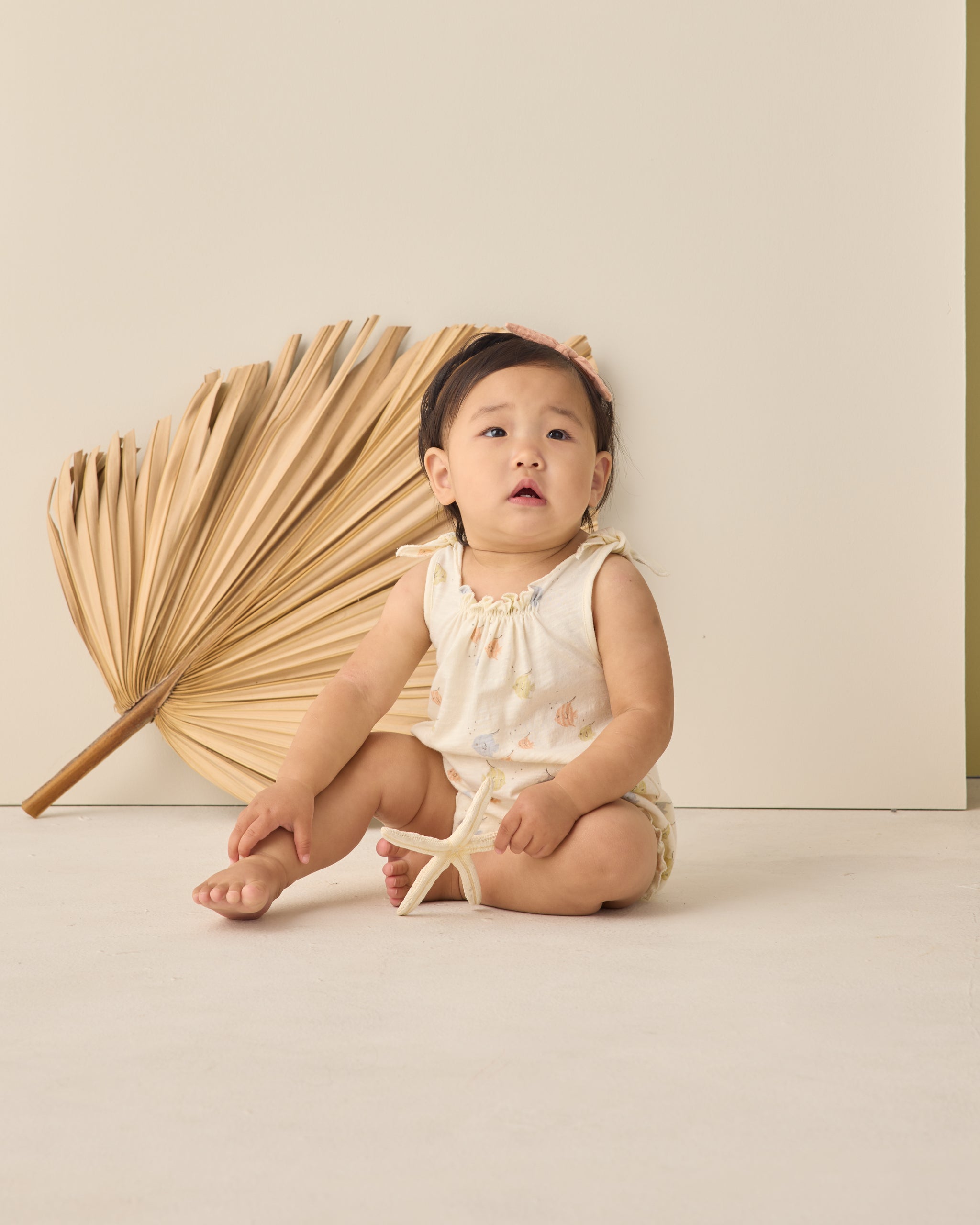 Rylee + Cru Shoulder Tie Bubble - Angel Fish