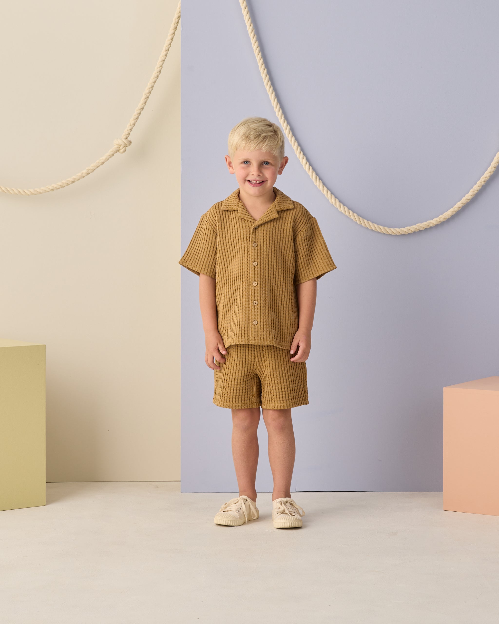 Rylee + Cru Relaxed Short - Ocre