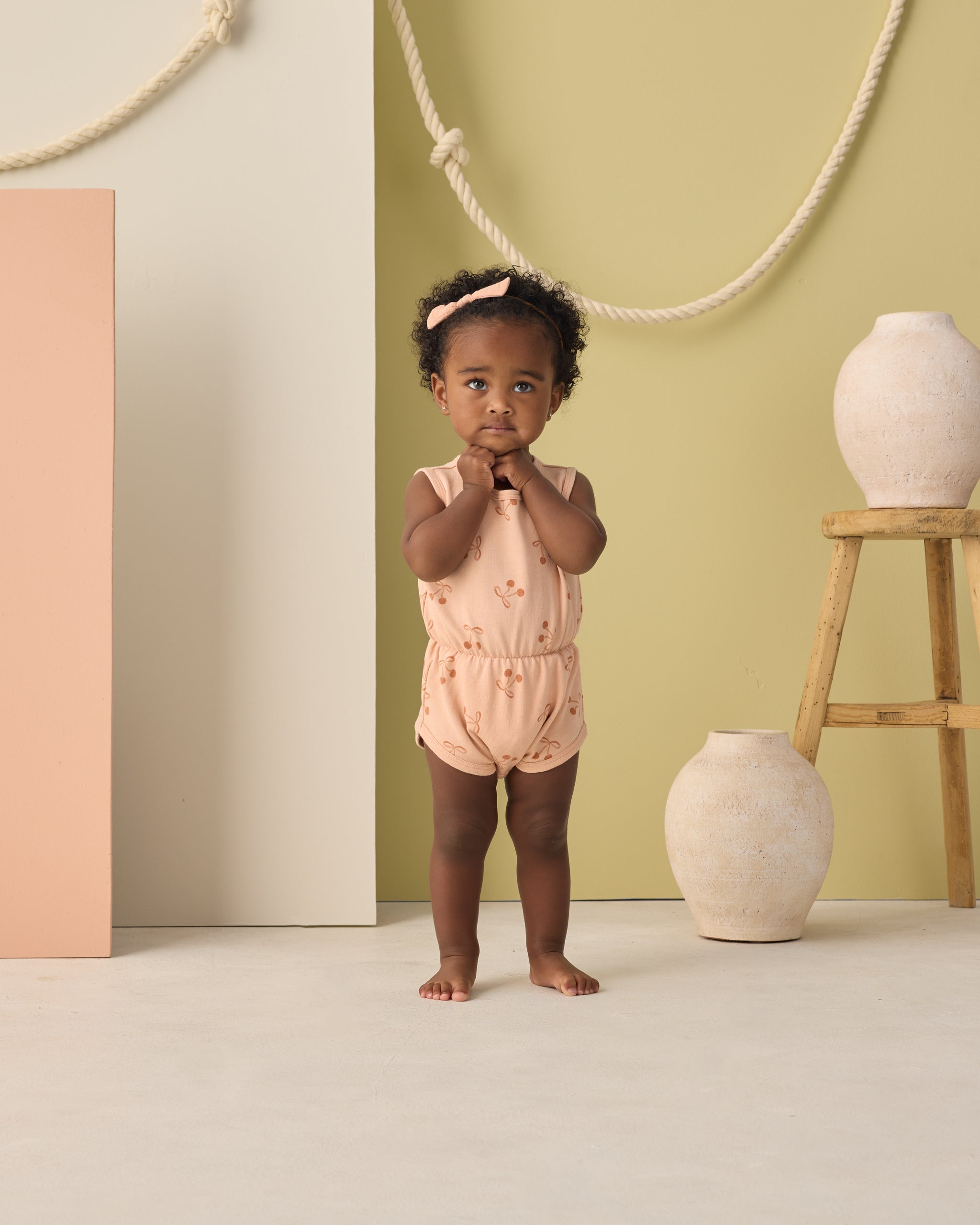 Rylee + Cru Little Knot Headband - Melon